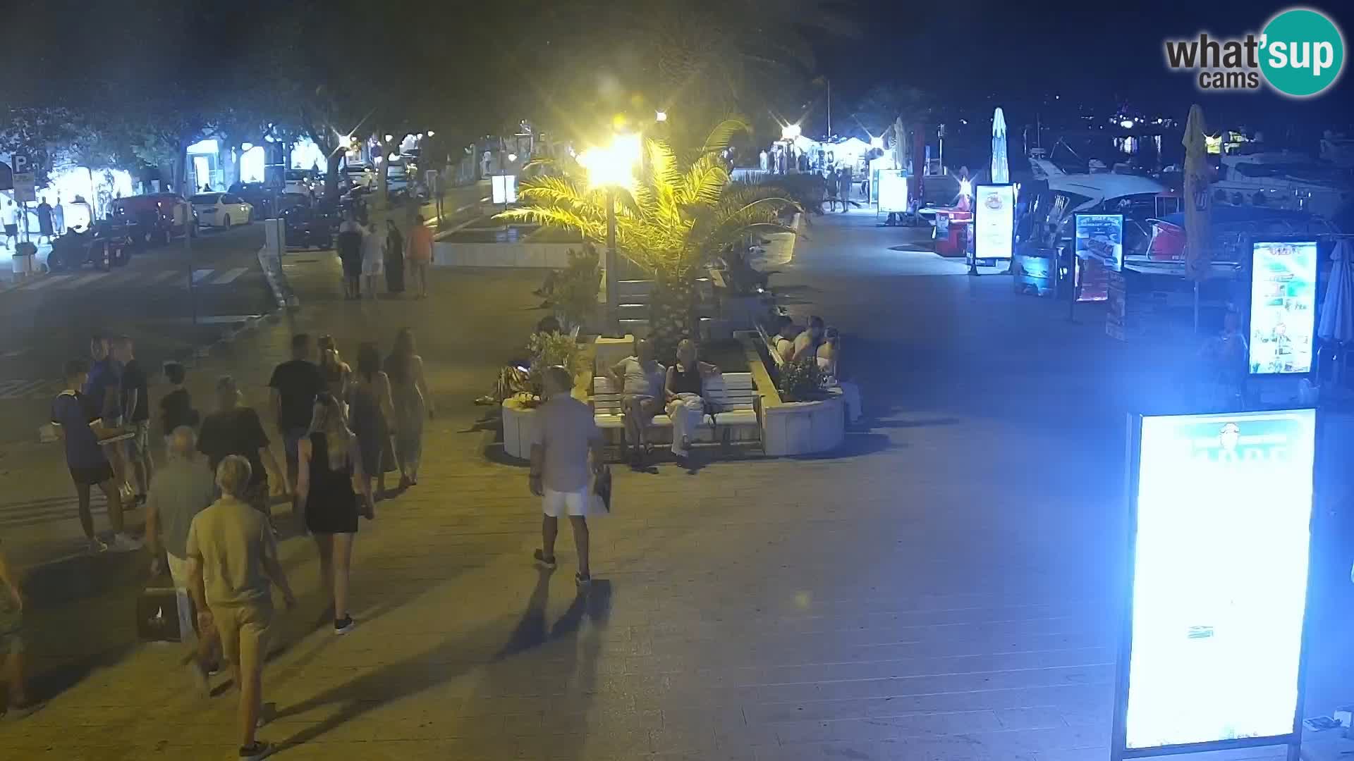 Promenade in Baška Voda