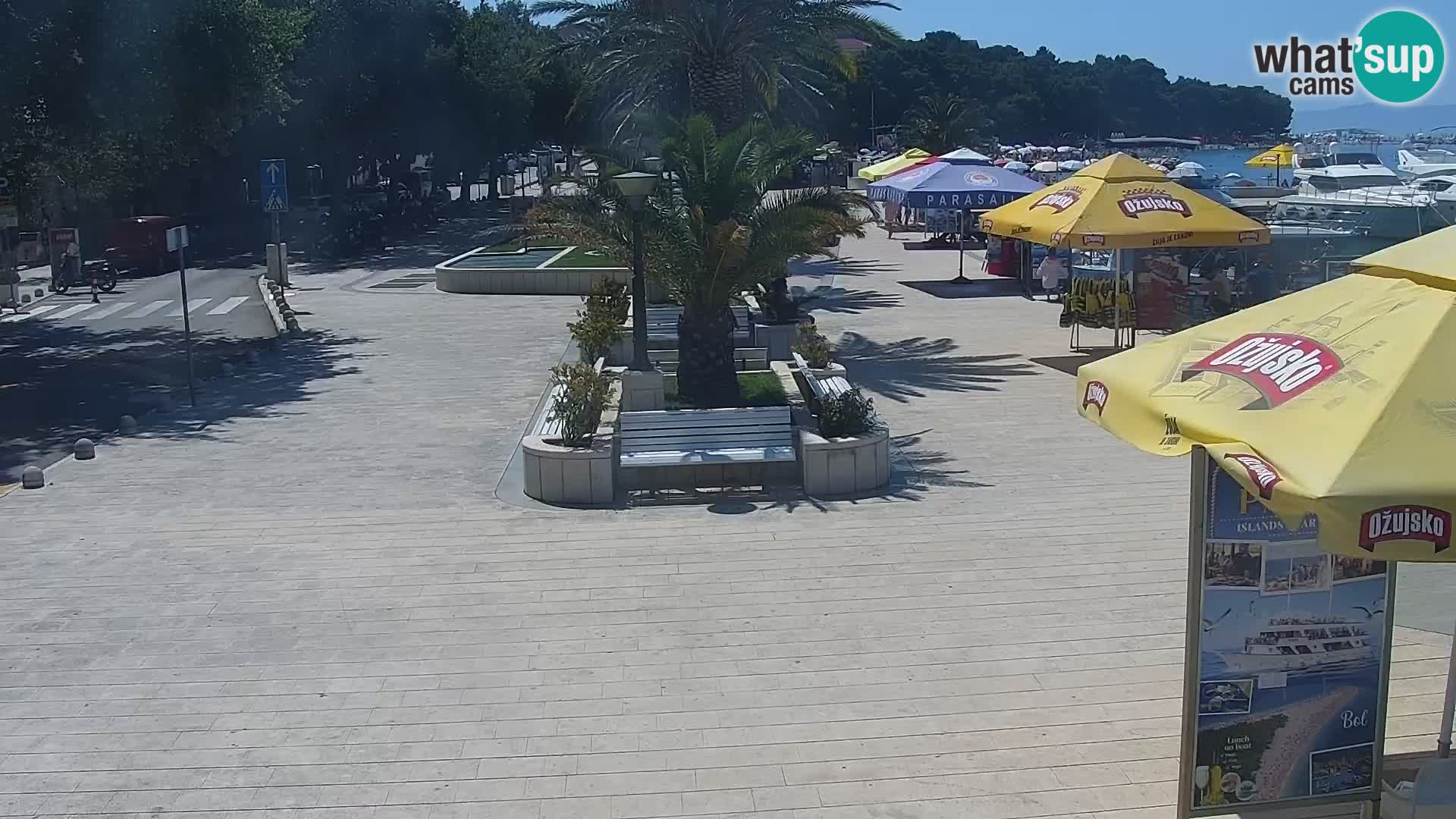 Promenade in Baška Voda