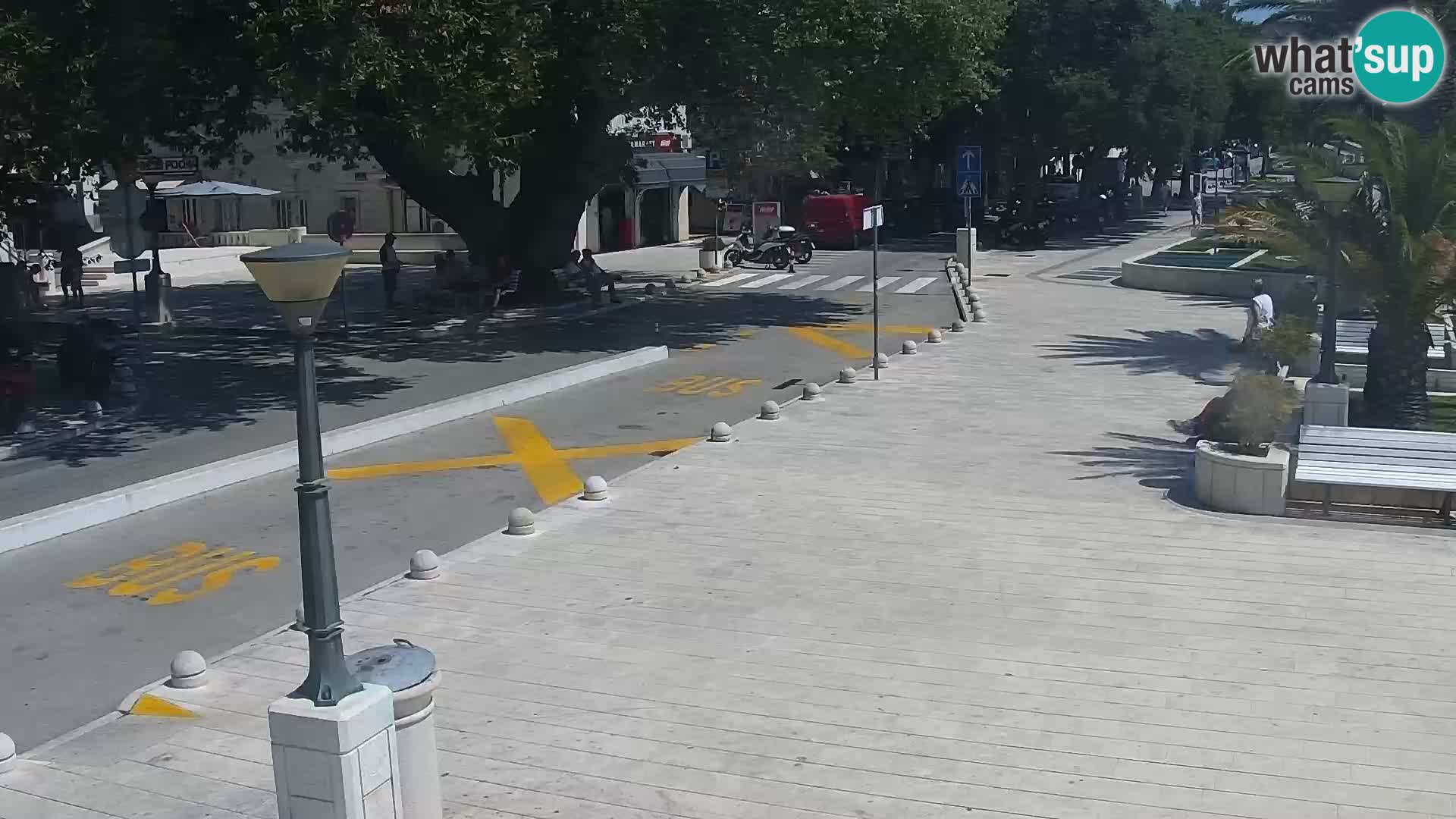 Promenade in Baška Voda