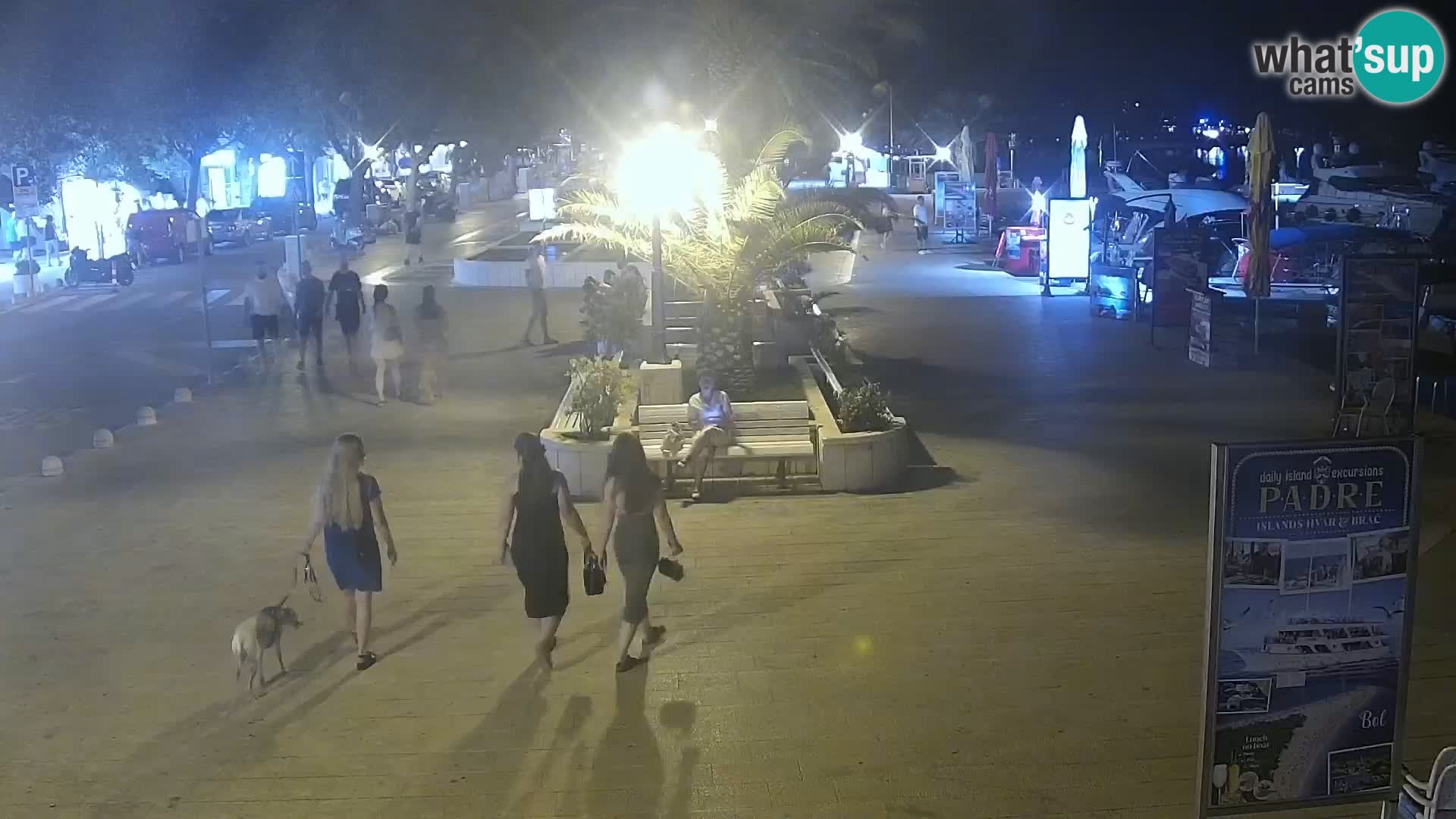 Lungomare di Basca Voda webcam
