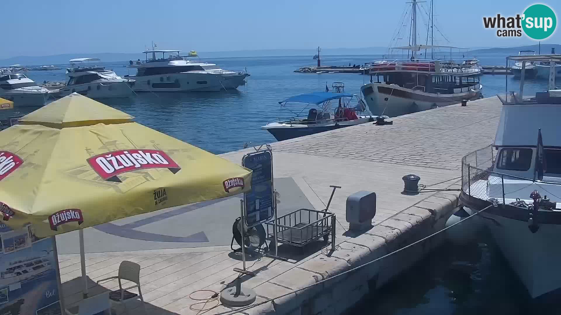 Promenade in Baška Voda