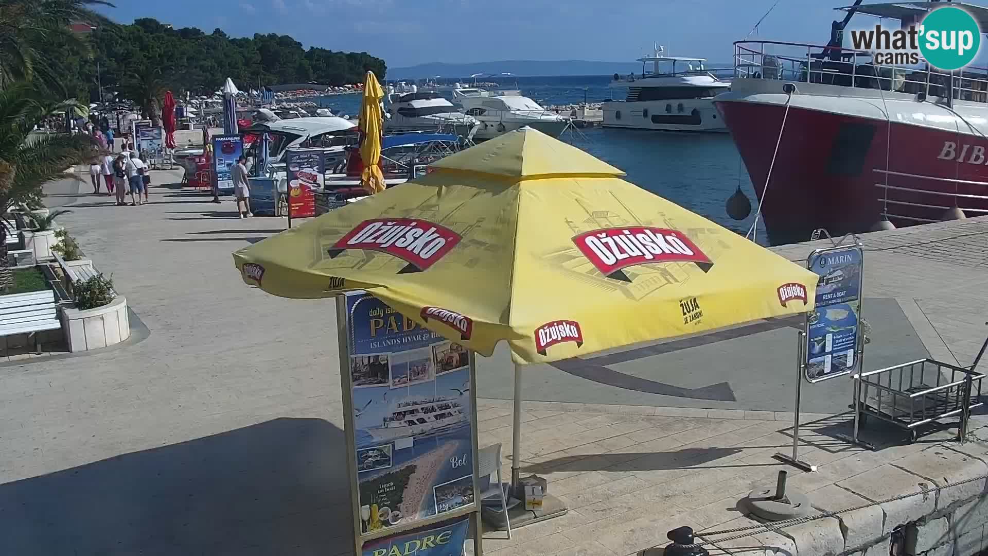 Promenade in Baška Voda