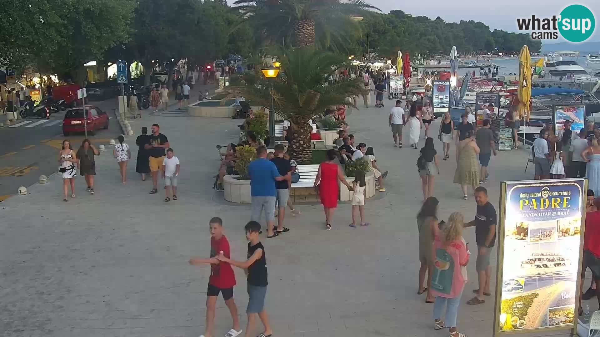 Promenade in Baška Voda