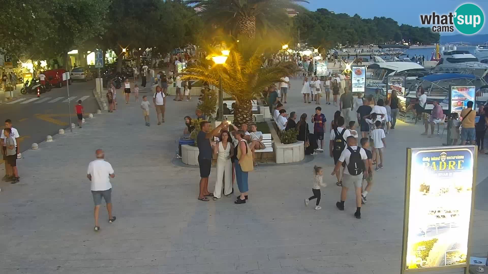 Promenade in Baška Voda