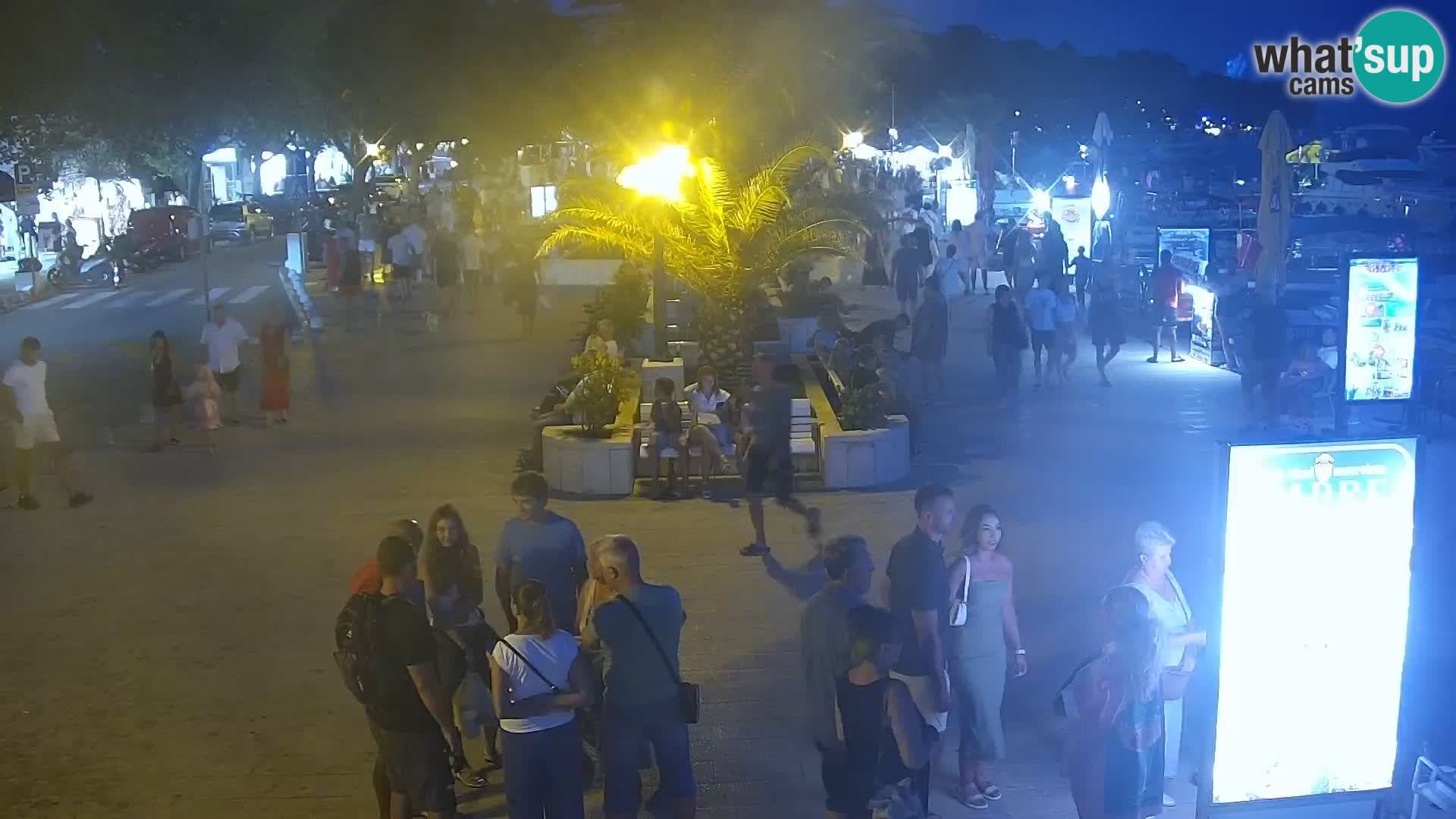 Promenade in Baška Voda