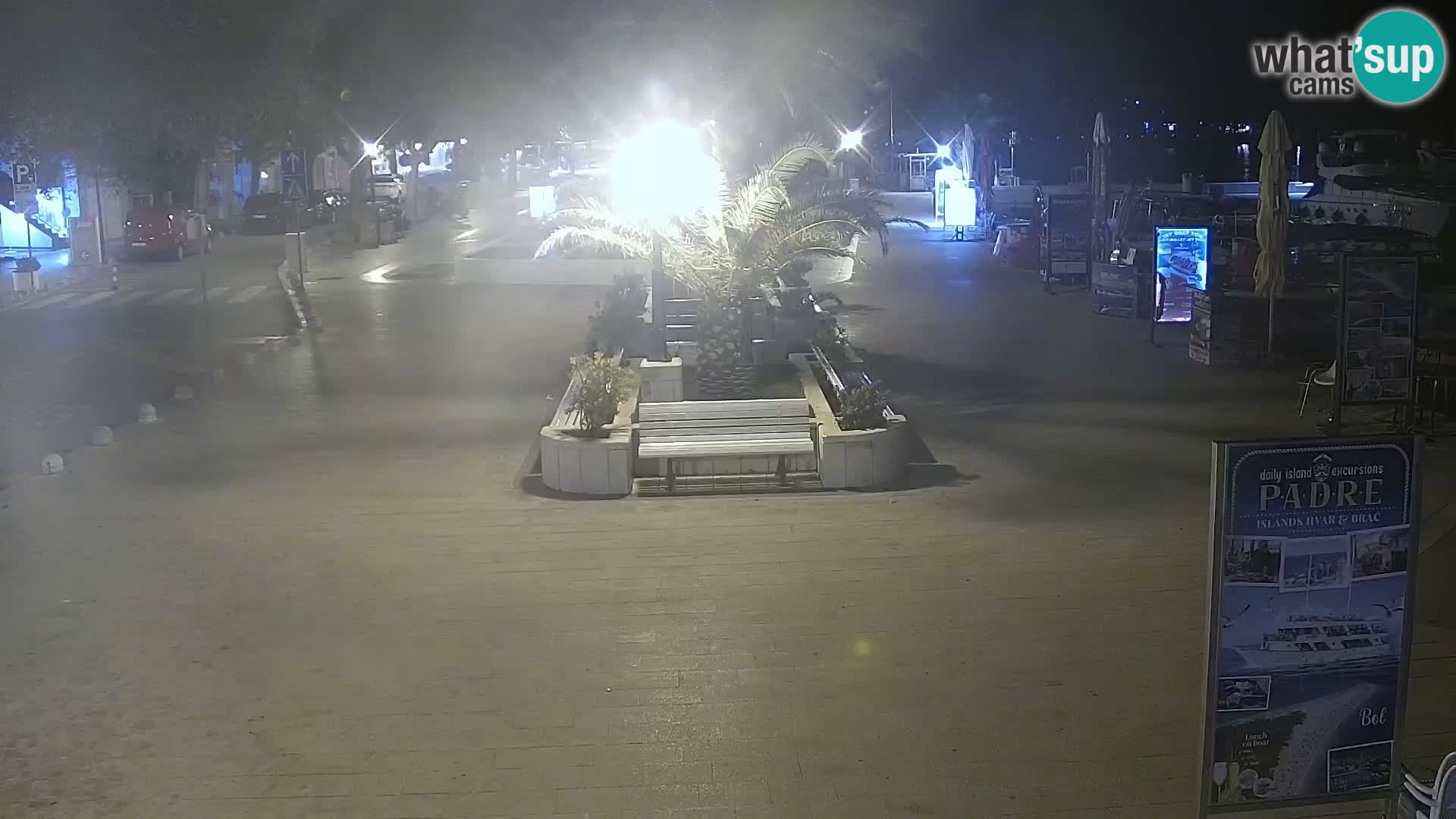 Lungomare di Basca Voda webcam