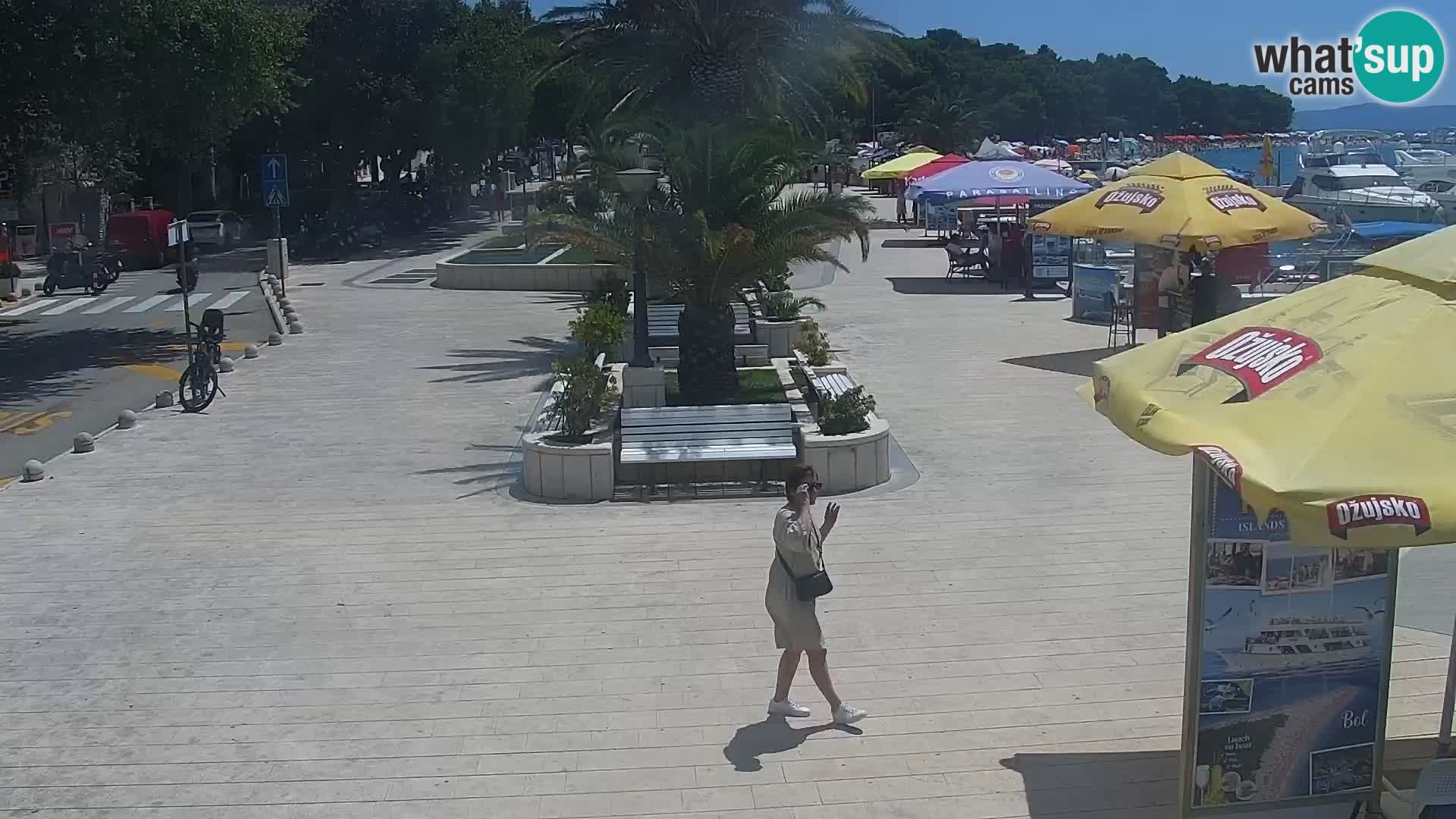 Promenade in Baška Voda