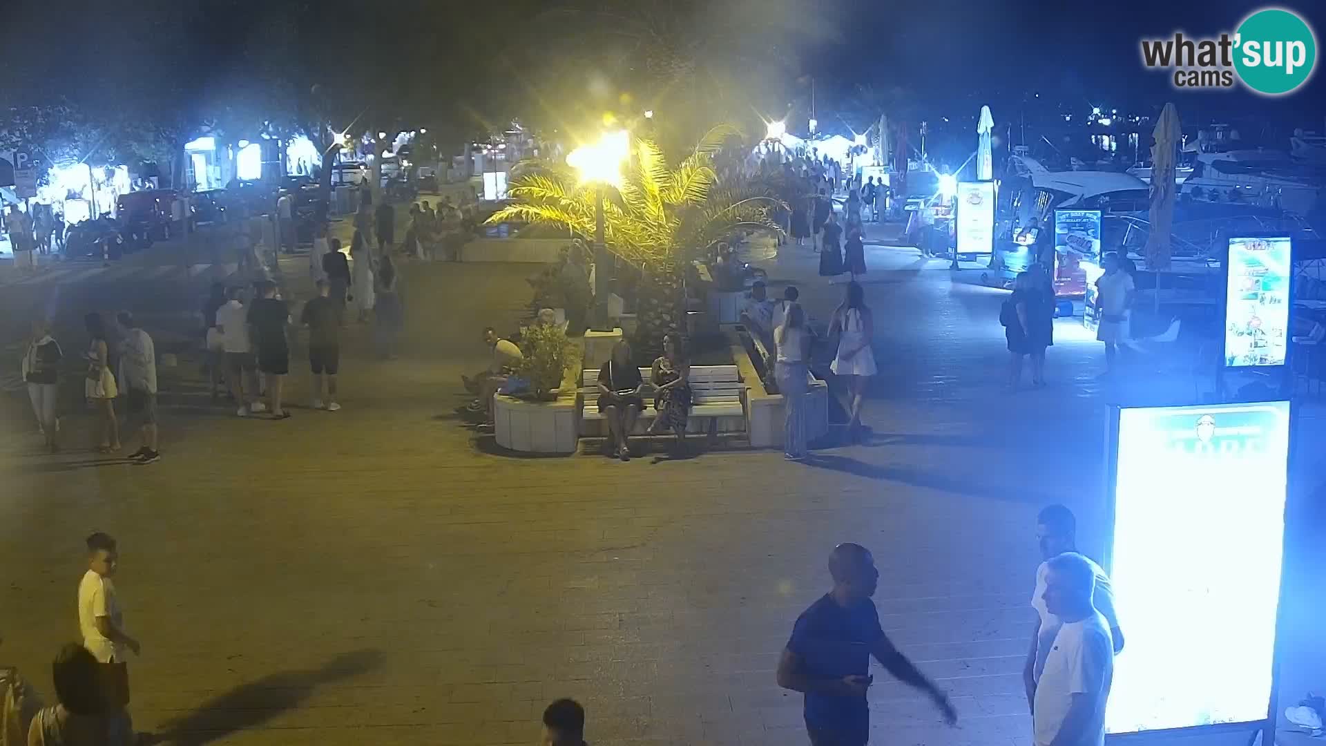Promenade in Baška Voda