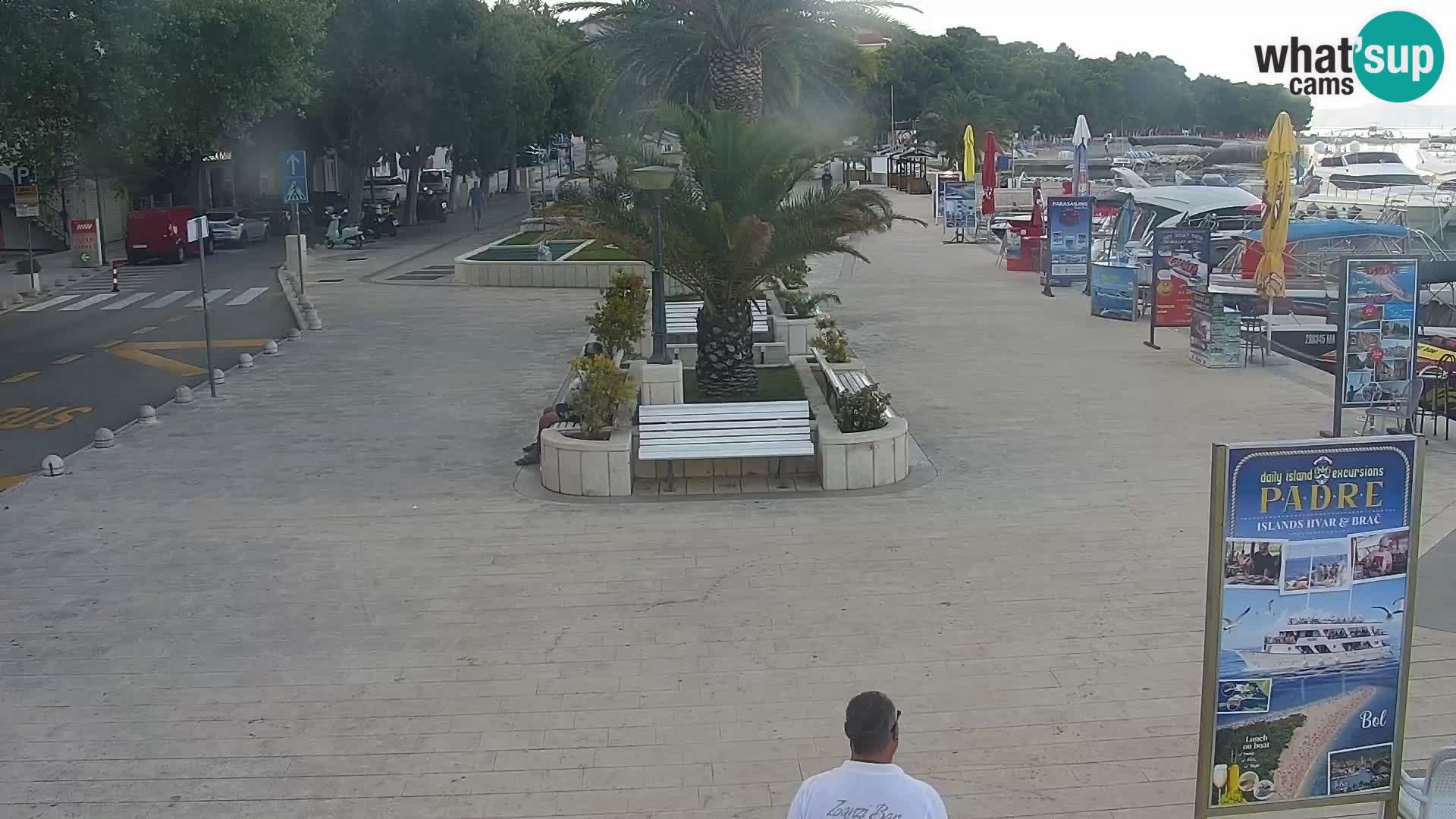 Promenade in Baška Voda