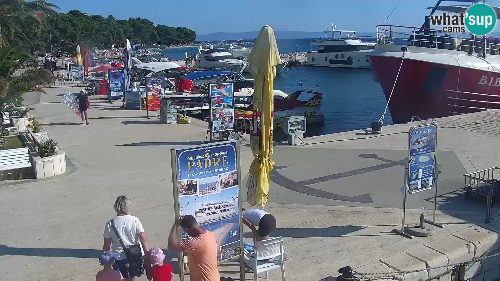 Promenade in Baška Voda