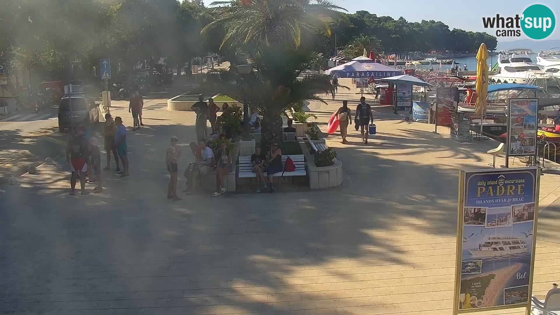 Lungomare di Basca Voda webcam