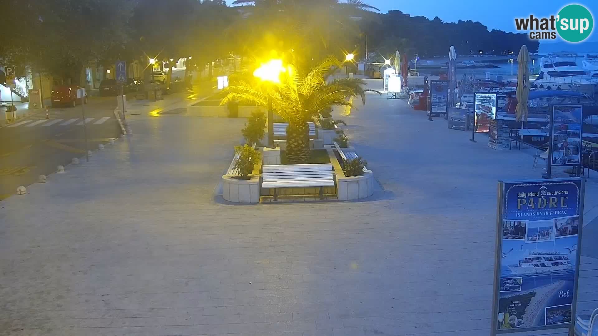 Promenade in Baška Voda