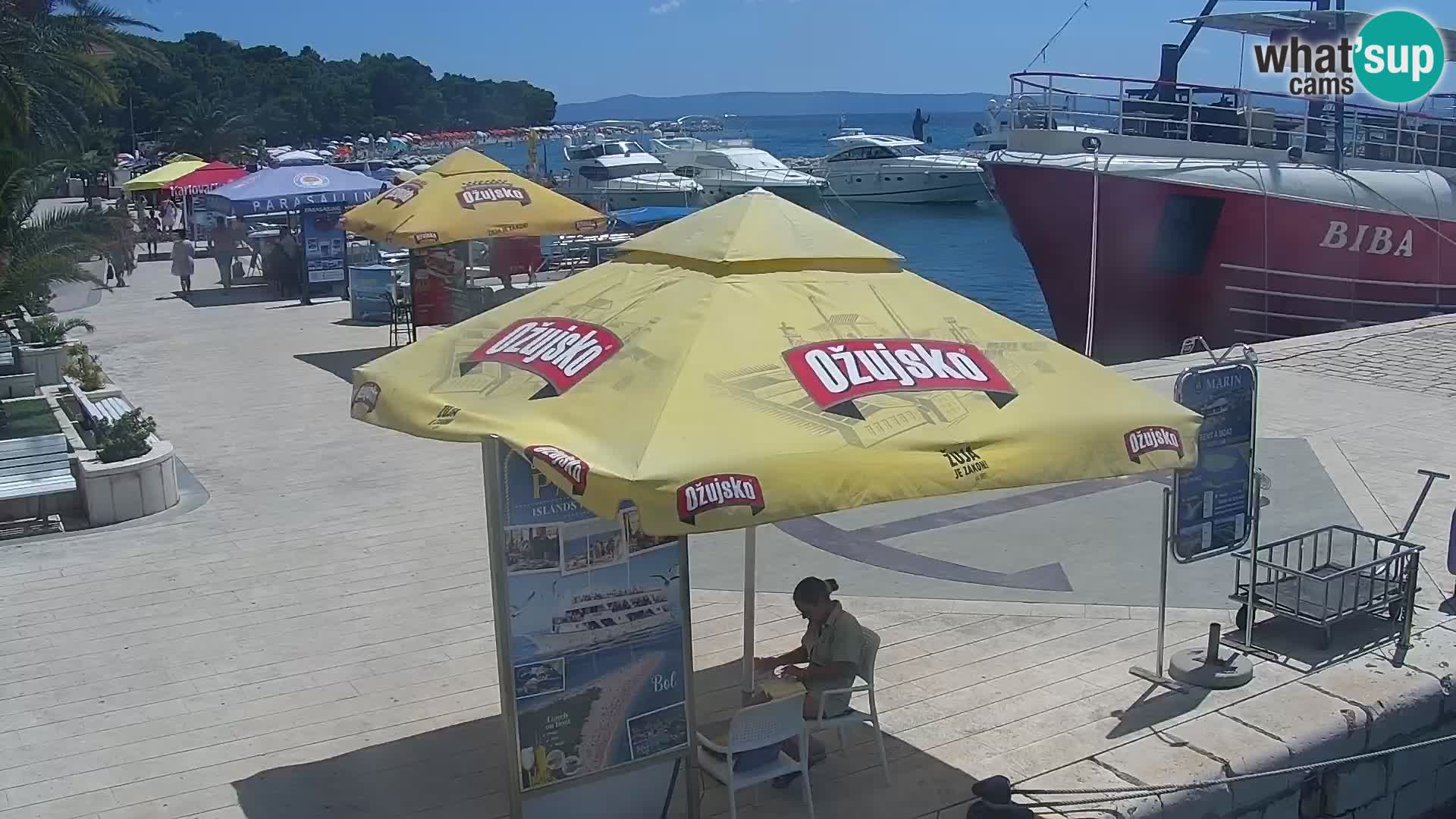 Promenade in Baška Voda
