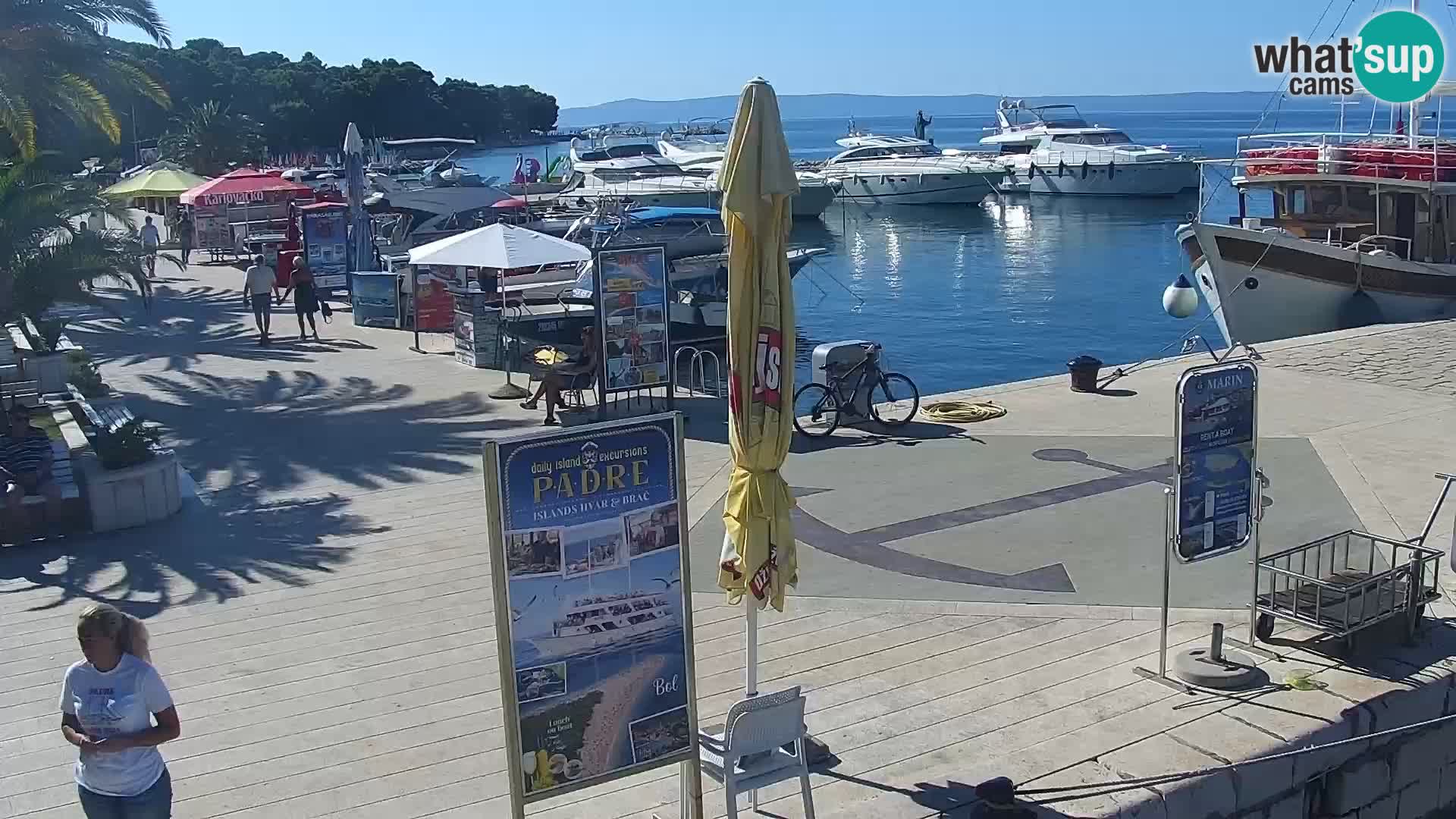 Lungomare di Basca Voda webcam