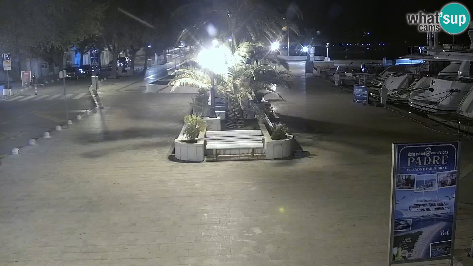 Promenade in Baška Voda