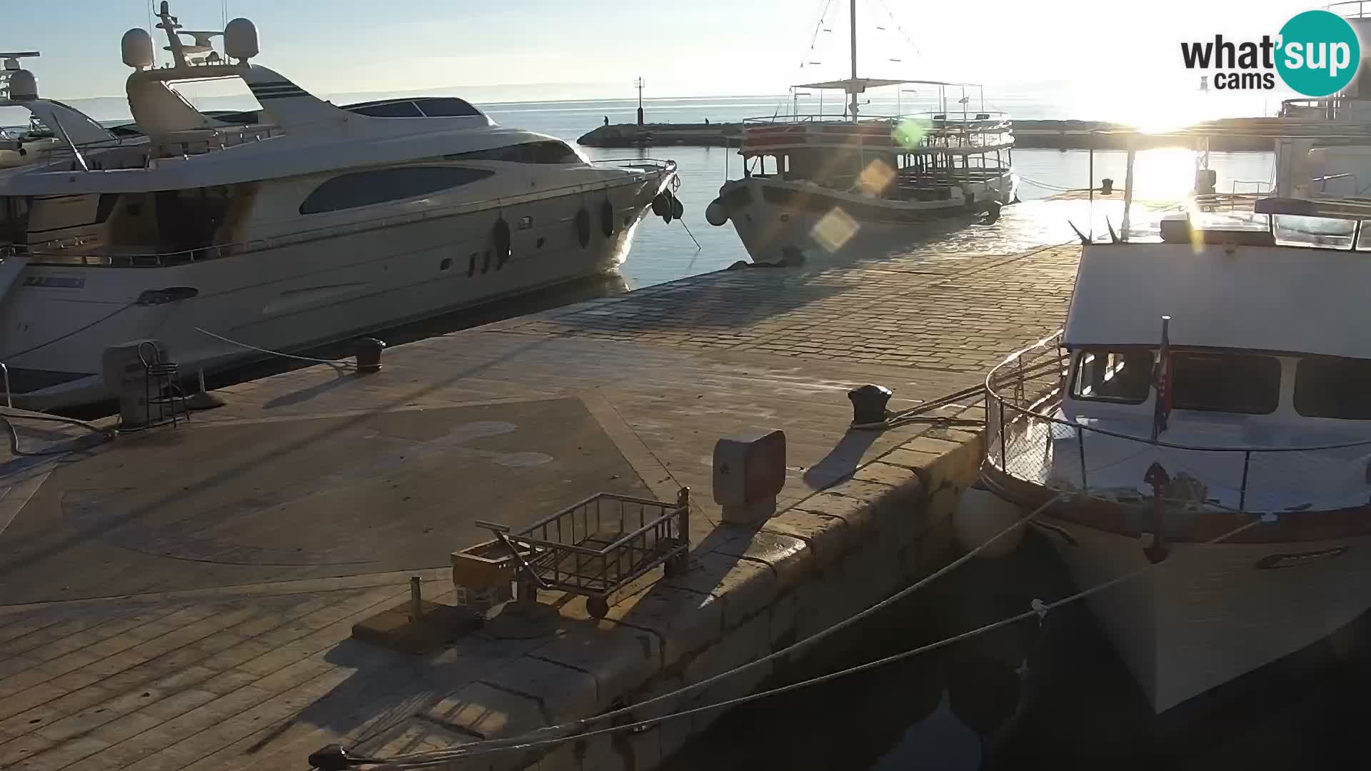 Lungomare di Basca Voda webcam