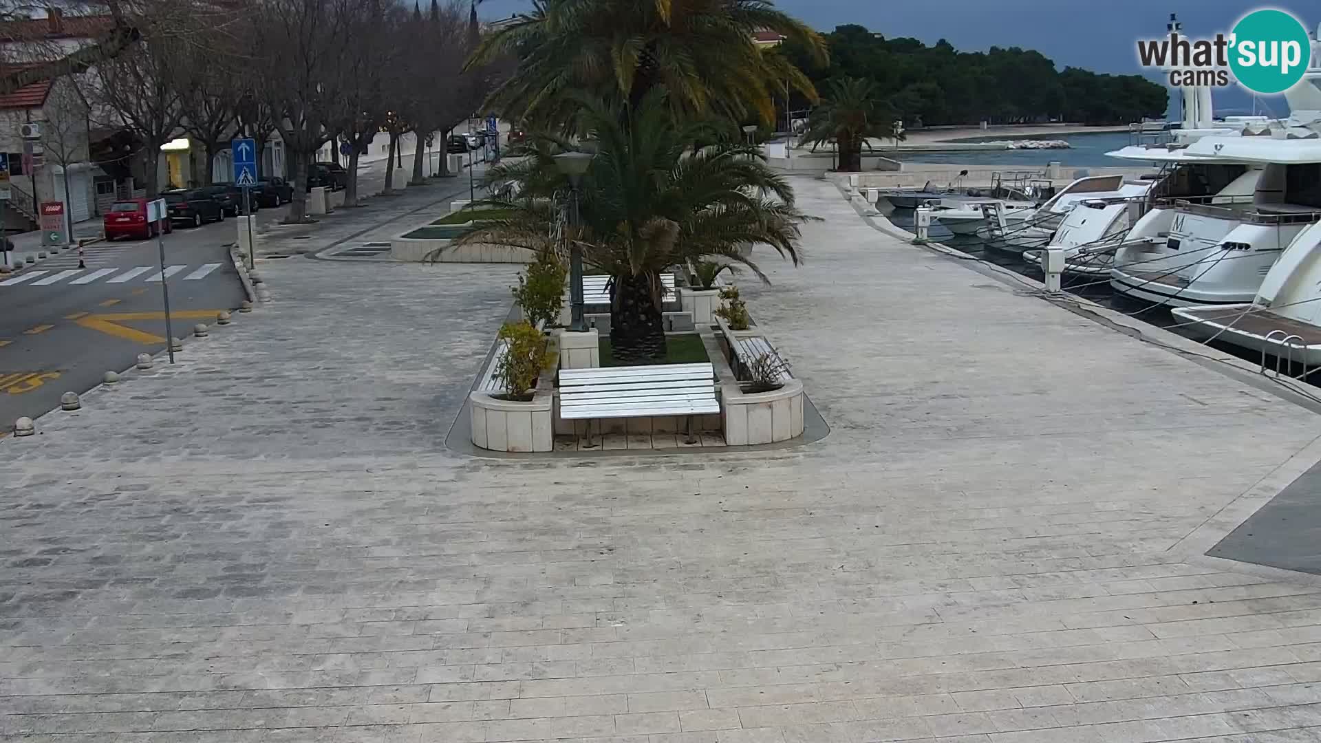 Promenade in Baška Voda