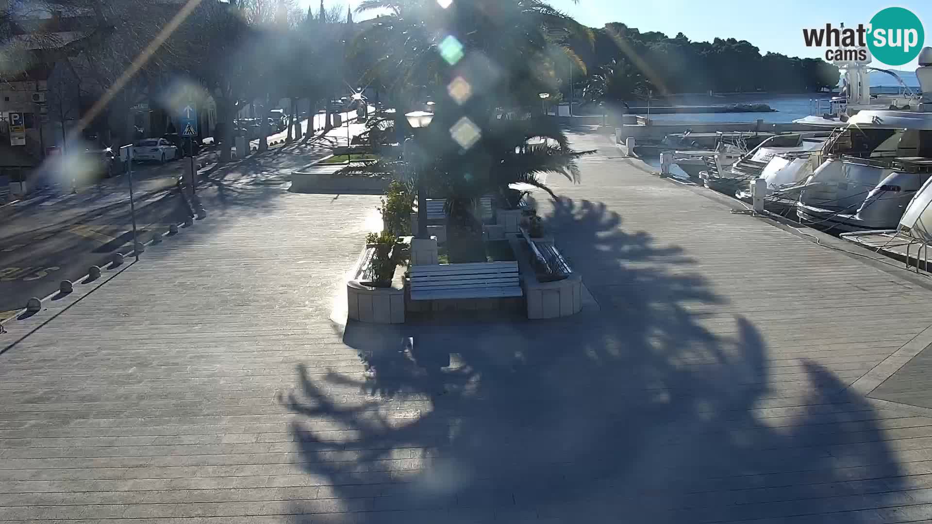 Lungomare di Basca Voda webcam