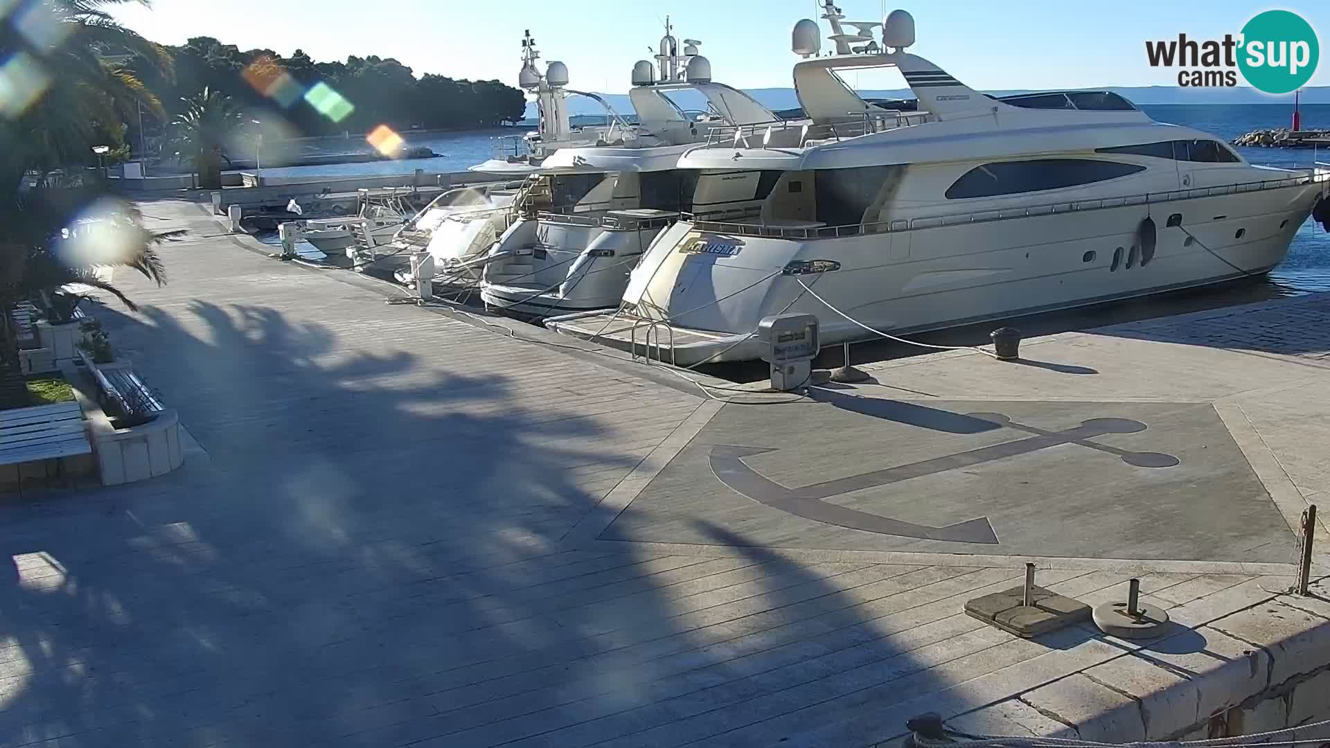 Lungomare di Basca Voda webcam