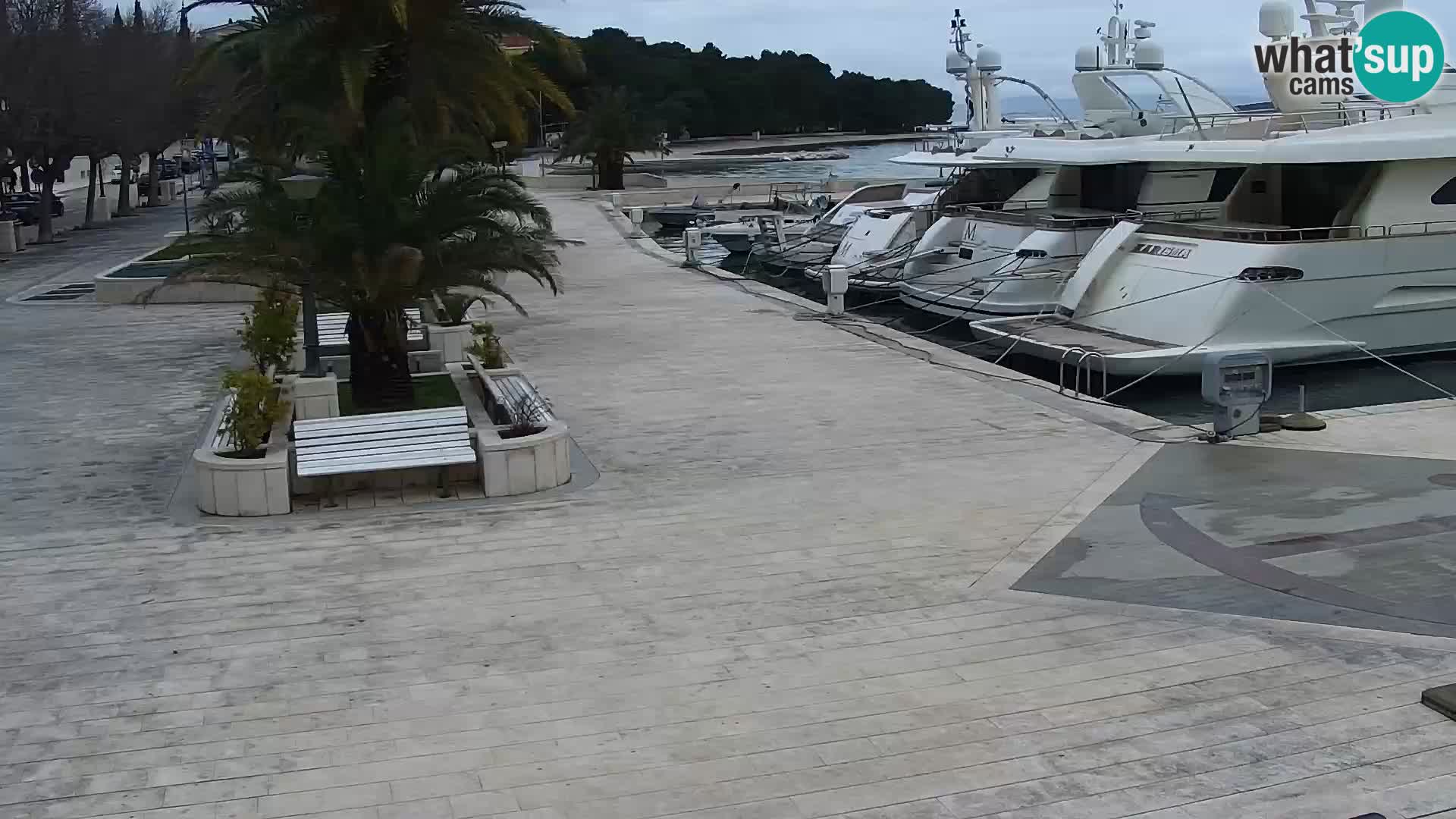 Promenade in Baška Voda