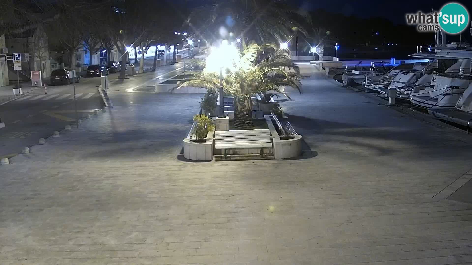 Promenade in Baška Voda