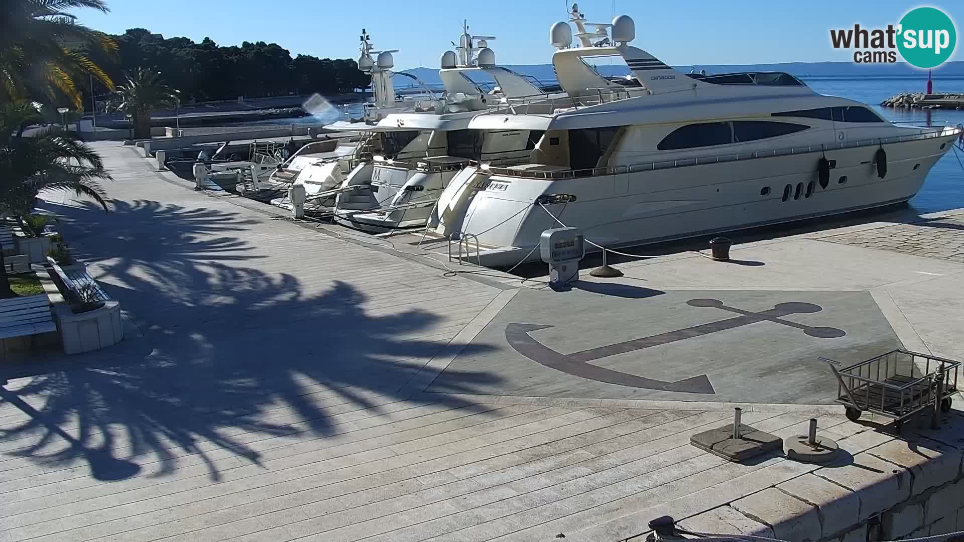 Promenade in Baška Voda