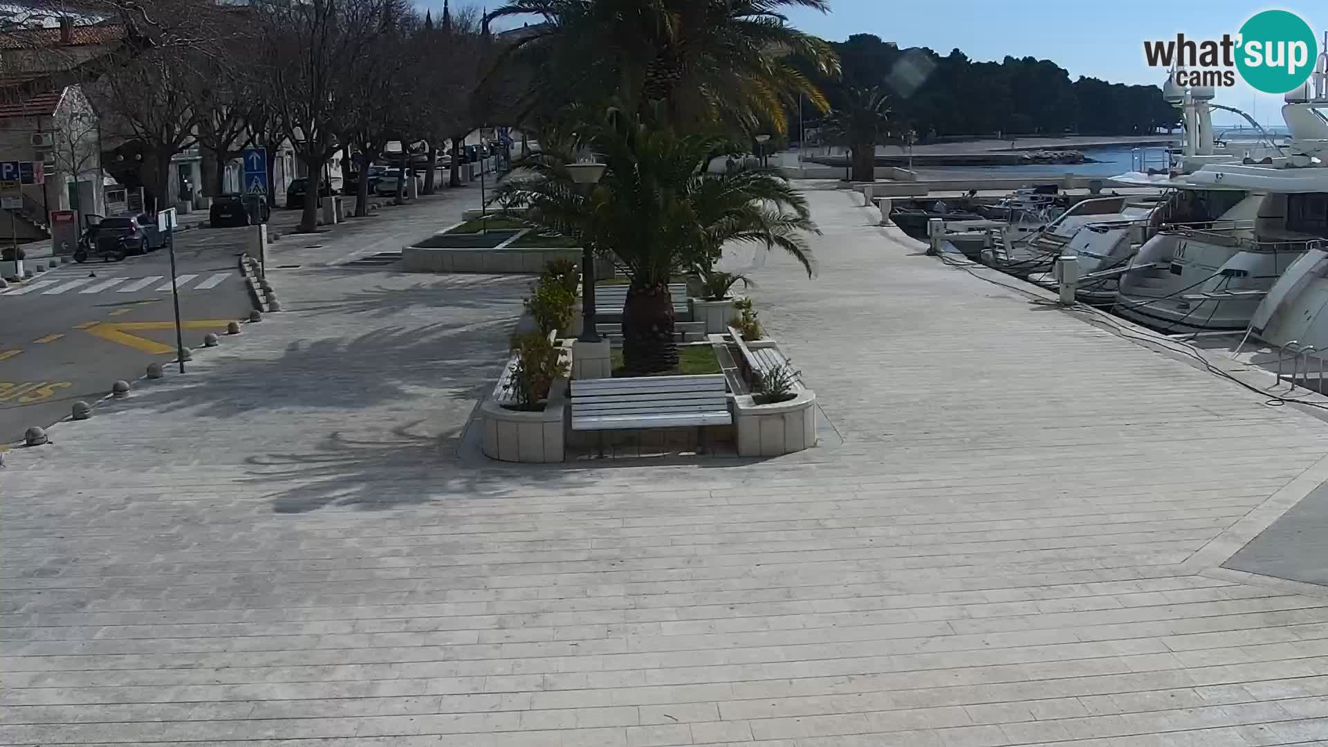 Lungomare di Basca Voda webcam