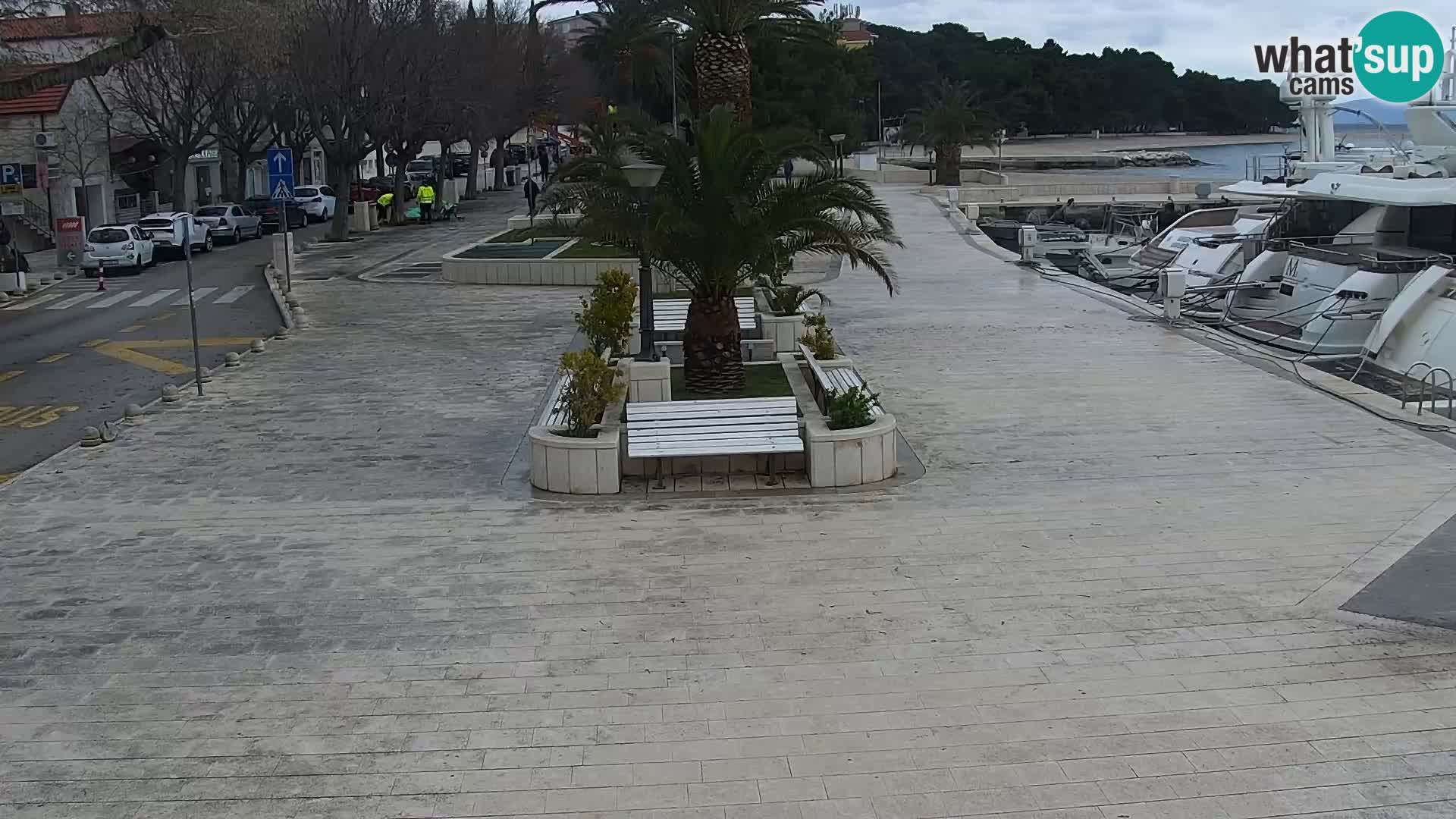 Lungomare di Basca Voda webcam