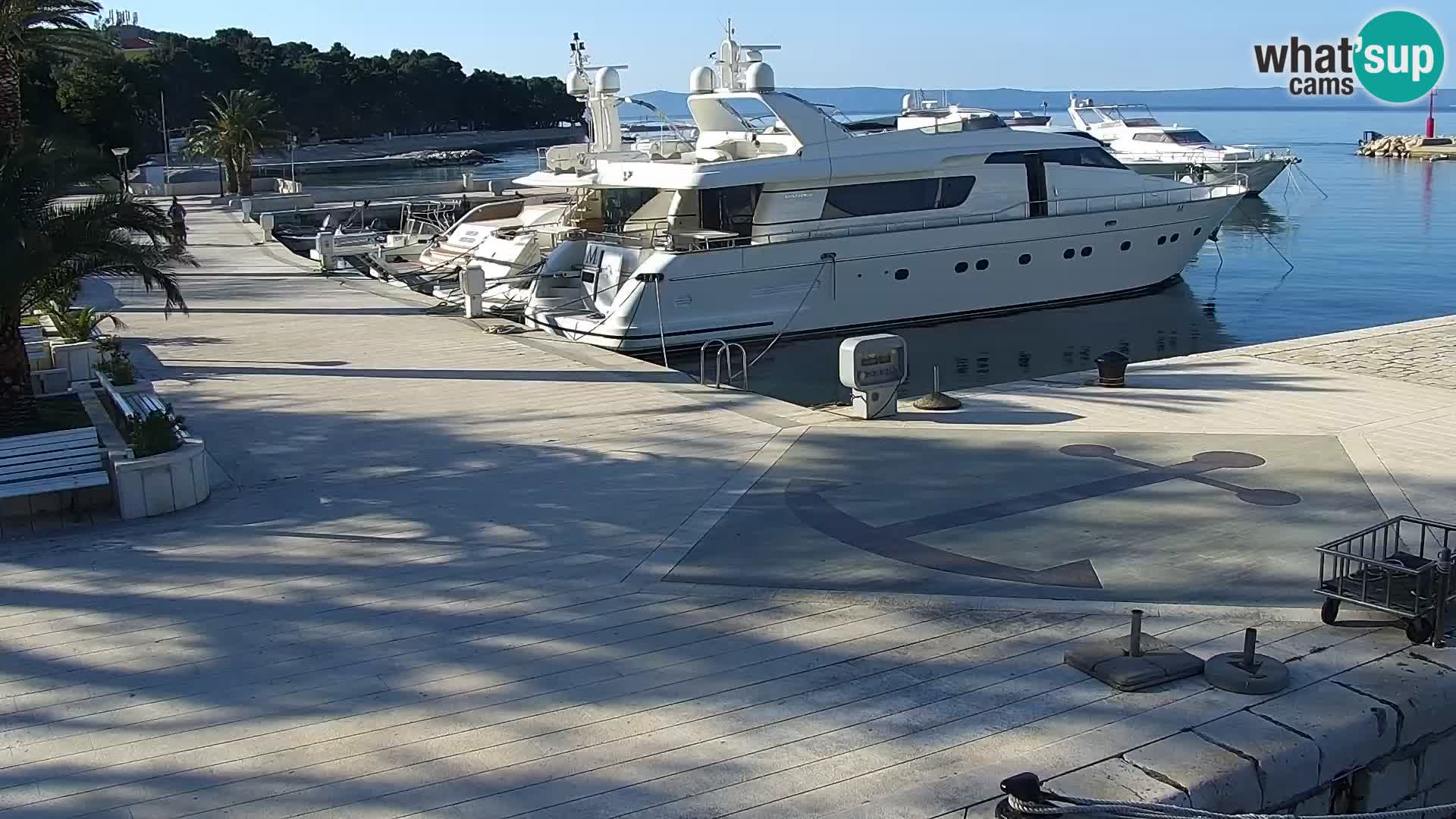 Lungomare di Basca Voda webcam