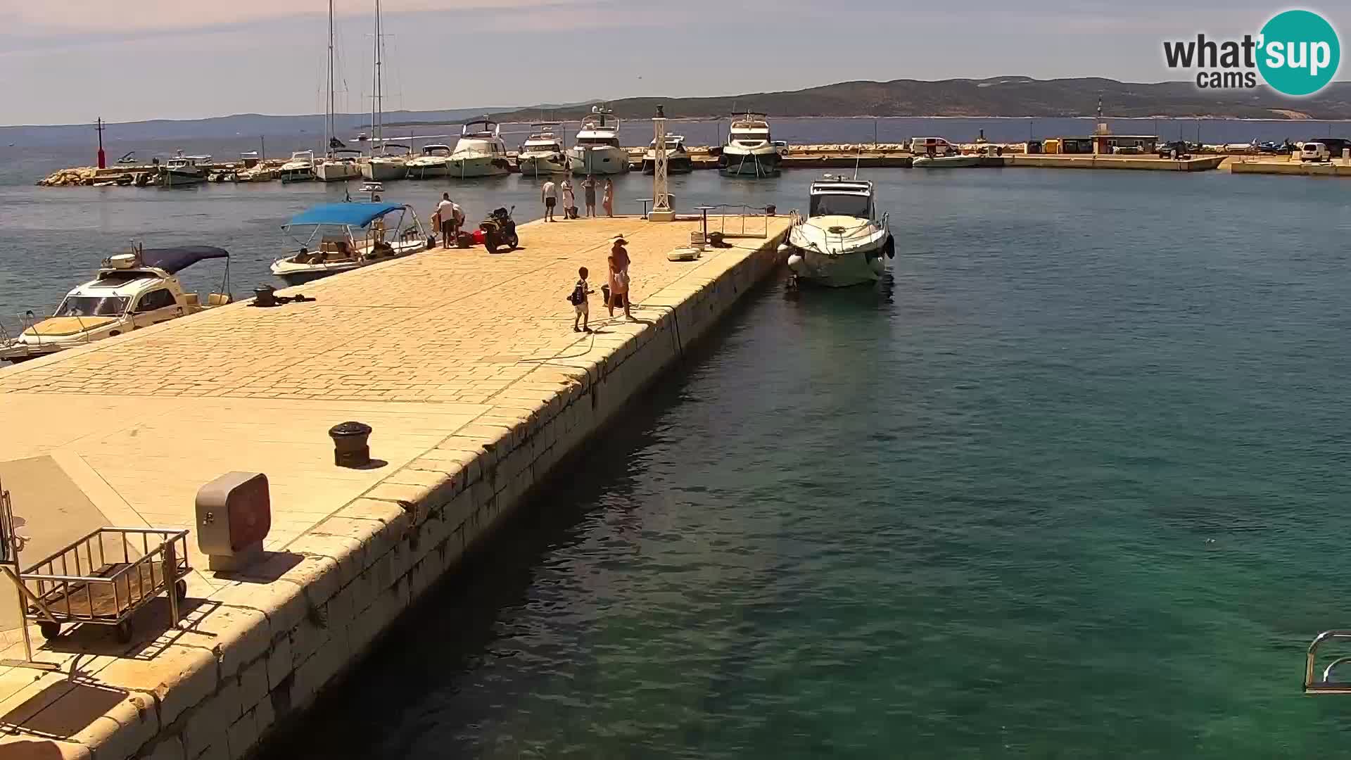 Promenade in Baška Voda