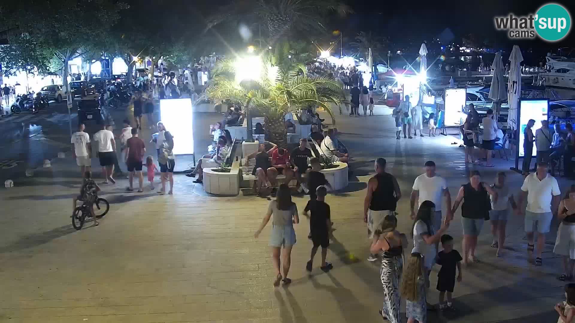 Promenade in Baška Voda