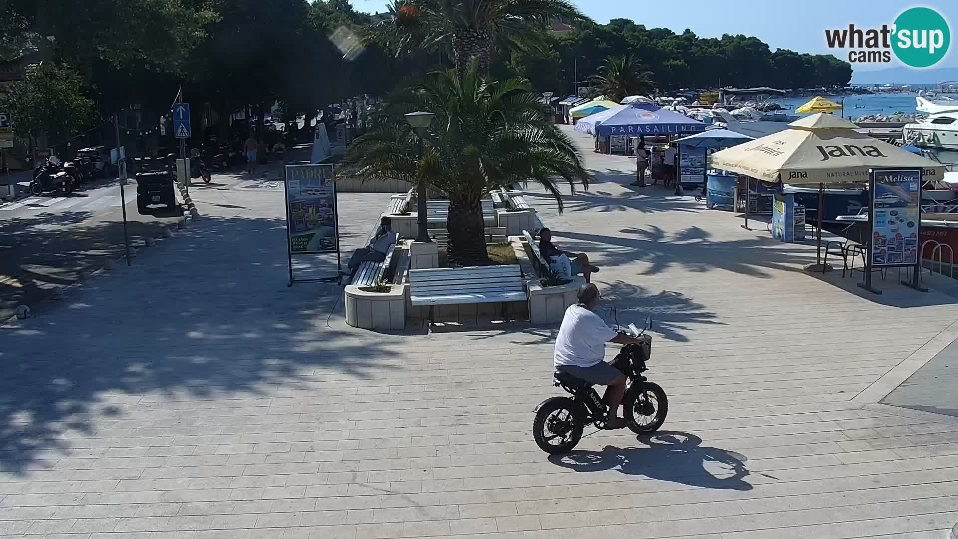 Promenade in Baška Voda
