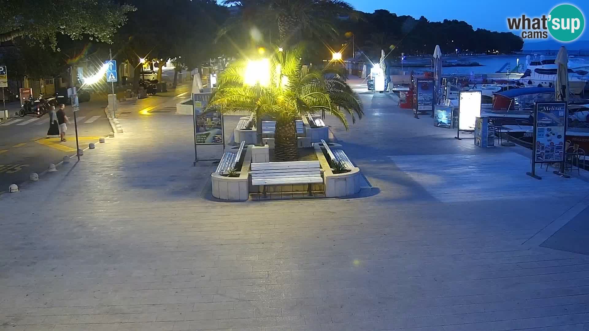 Promenade in Baška Voda