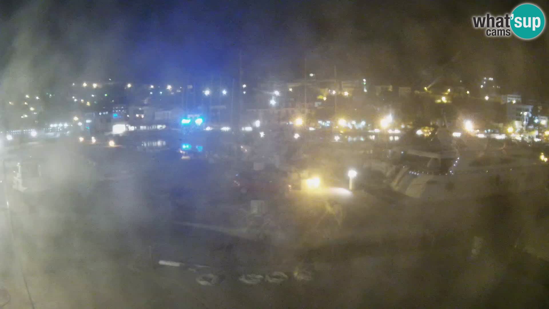 Webcam Baška Voda – Marina – Stadt und Gebirge Biokovo