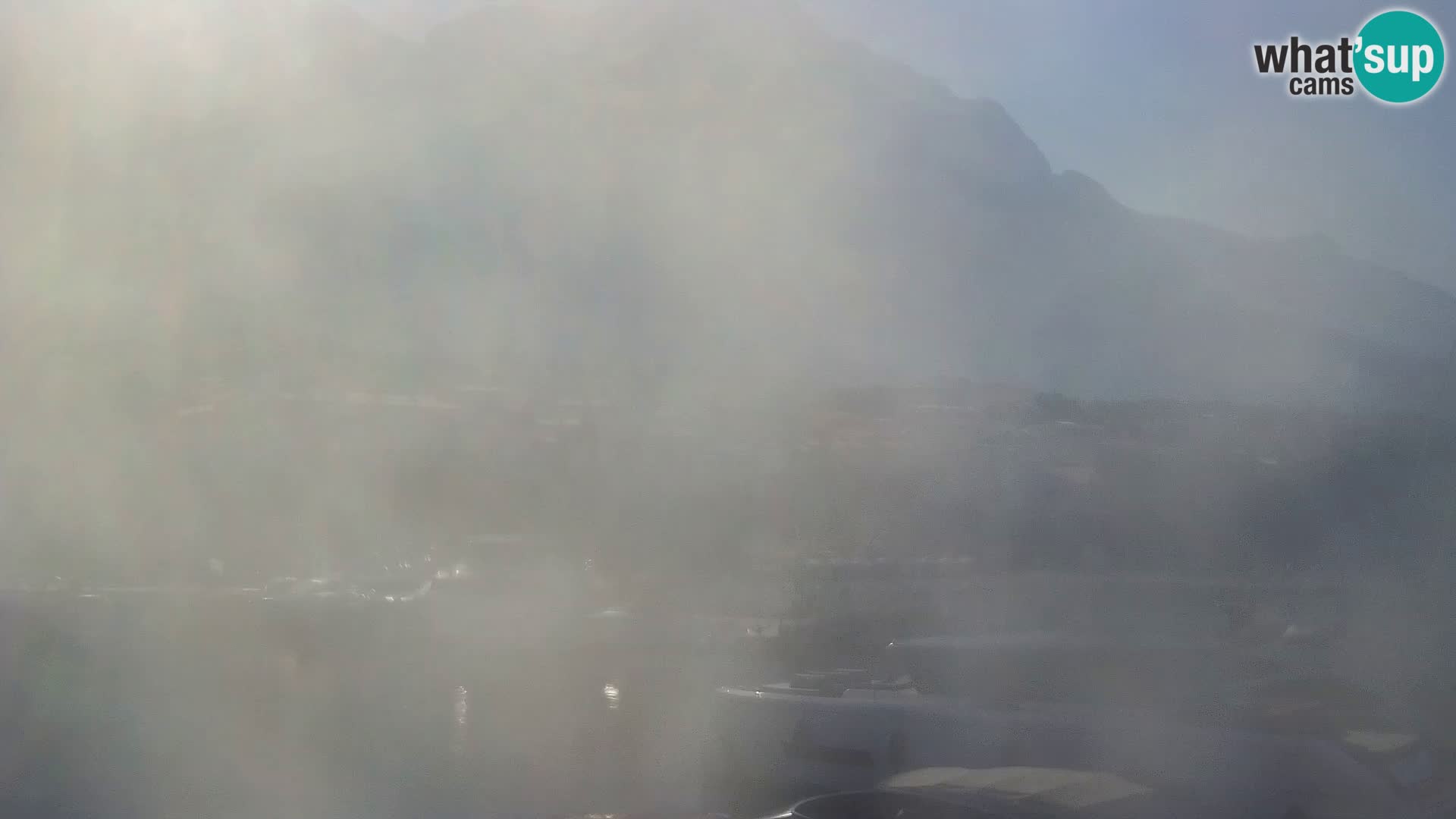 Webcam Baška Voda – Marina – Stadt und Gebirge Biokovo
