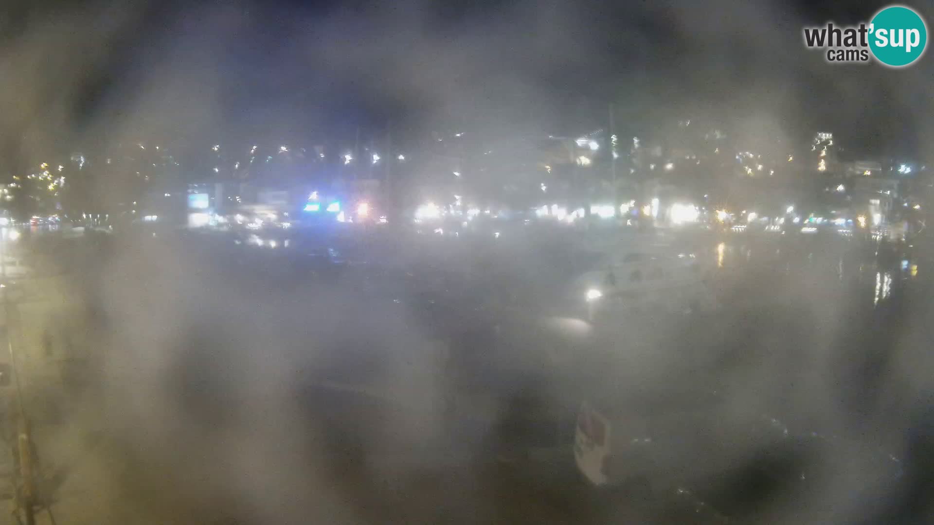 Webcam Baška Voda – Marina – Stadt und Gebirge Biokovo