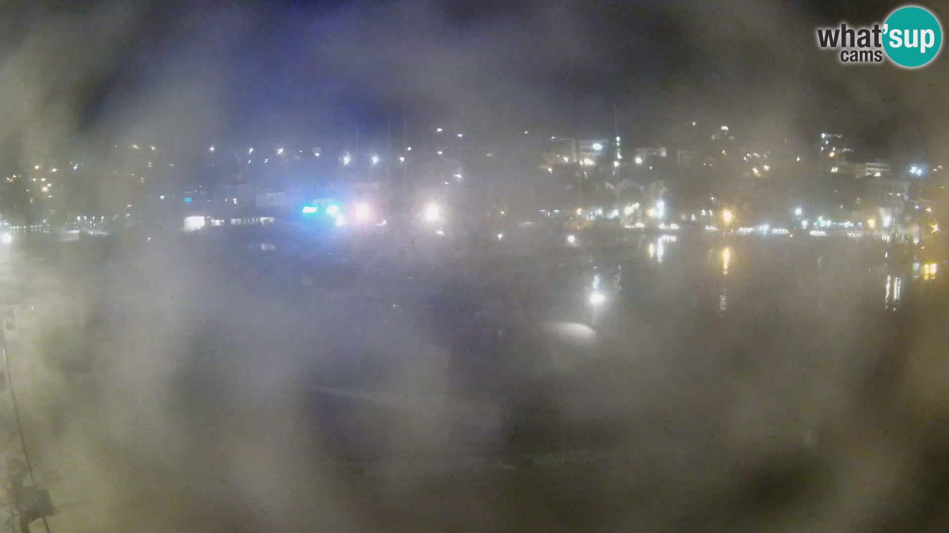 Webcam Live – View of Baška Voda and Biokovo mountain