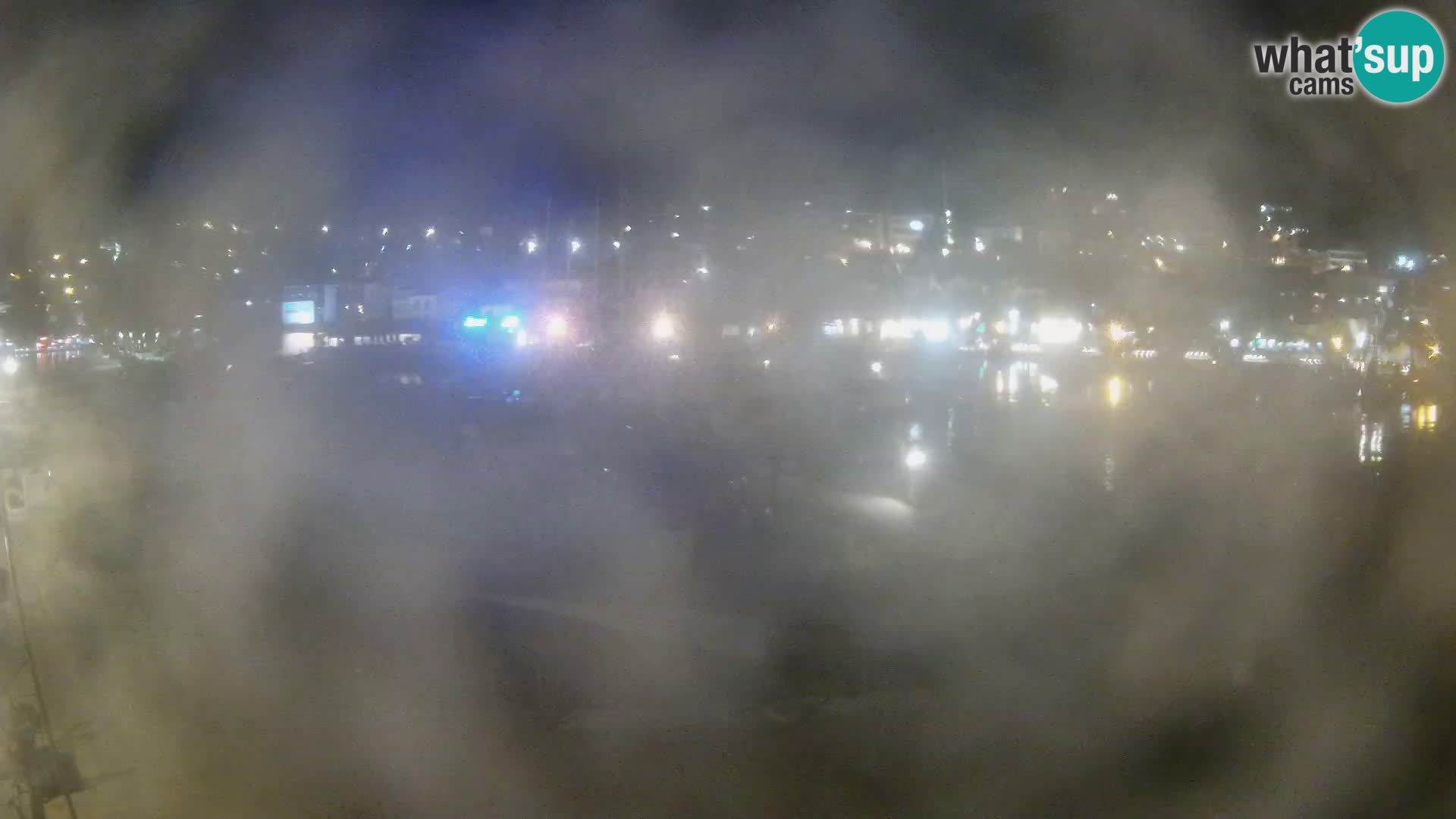 Webcam Live – Panorama di Baška Voda e delle montagne Biokovo