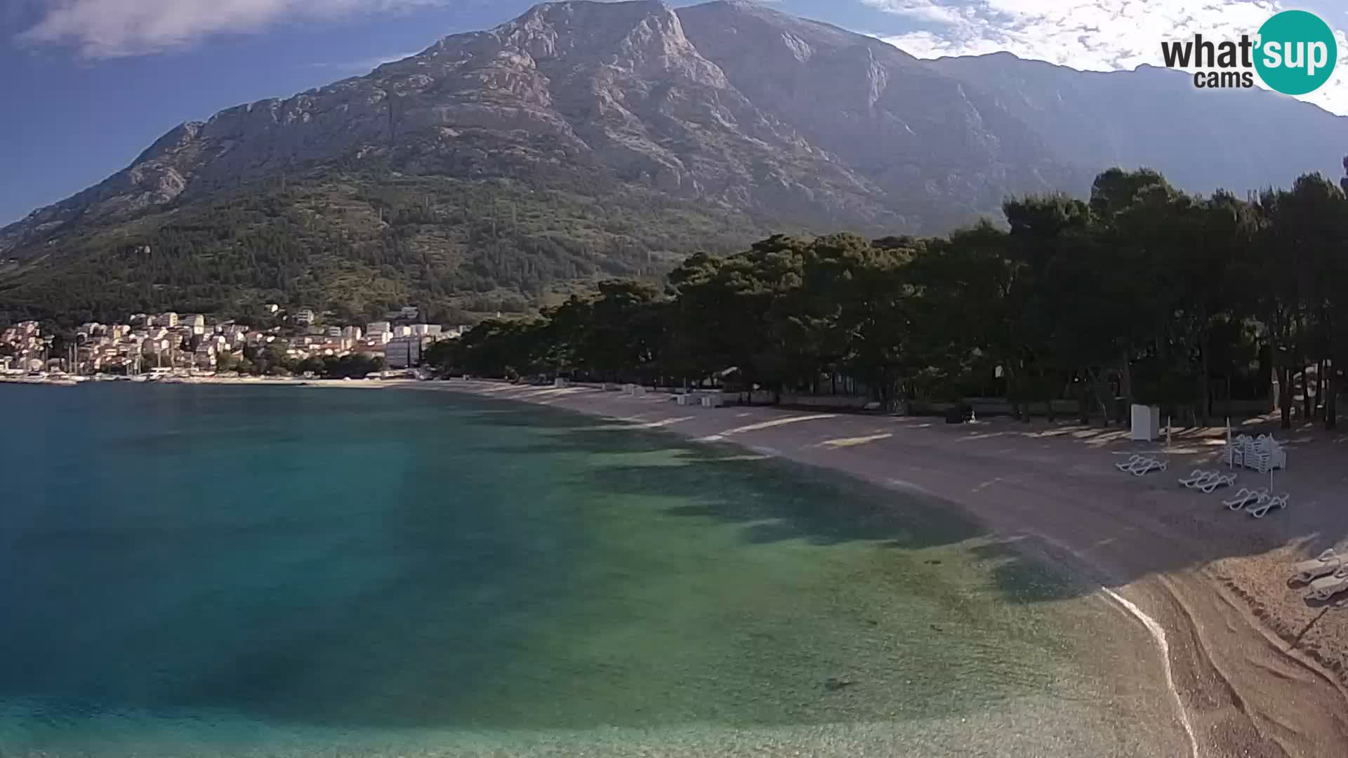 Webcam Live –  Baška Voda – Borik, Nikolina beach