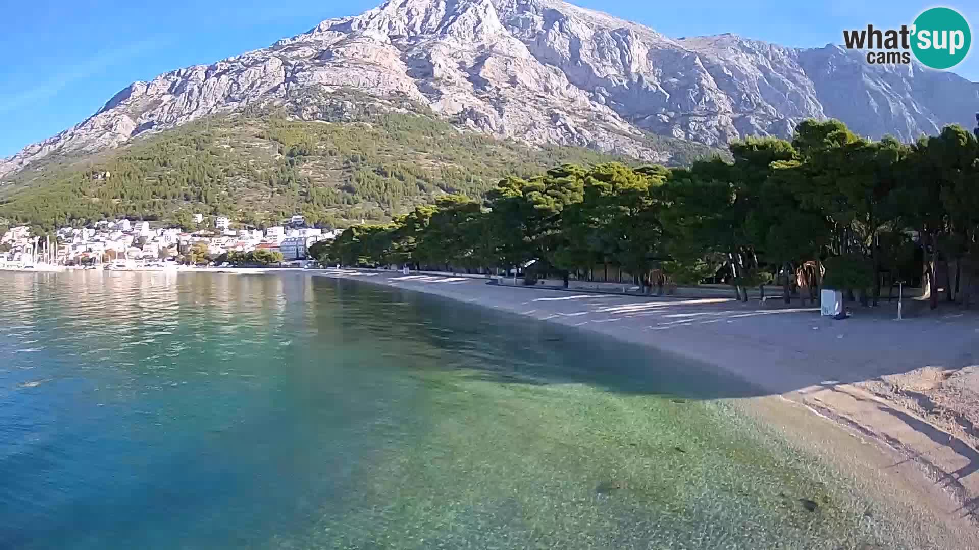 Webcam Baška Voda – Borik, Nikolina Strand