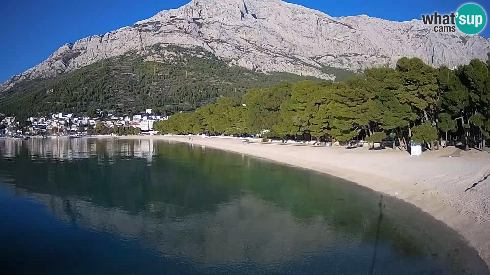 Webcam Live –  Baška Voda – Borik, Nikolina beach