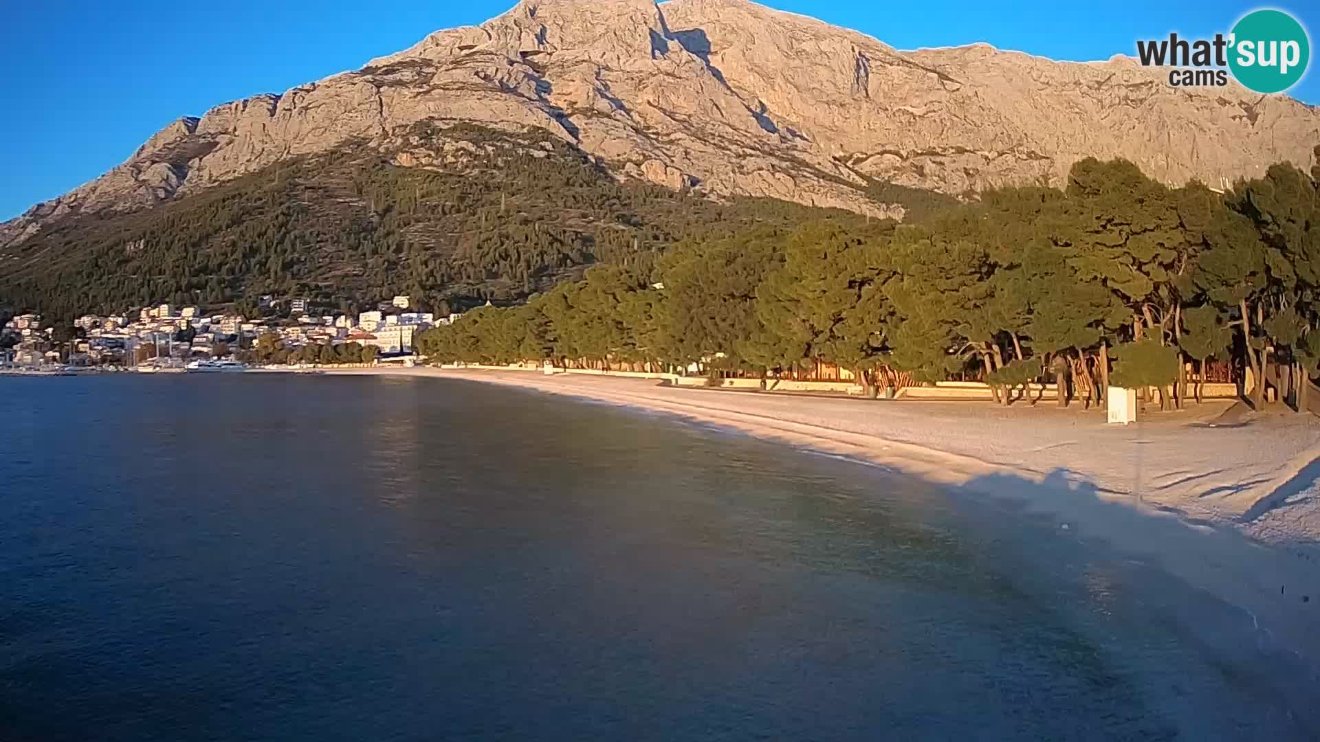 Webcam Live –  Baška Voda – Borik, Nikolina beach