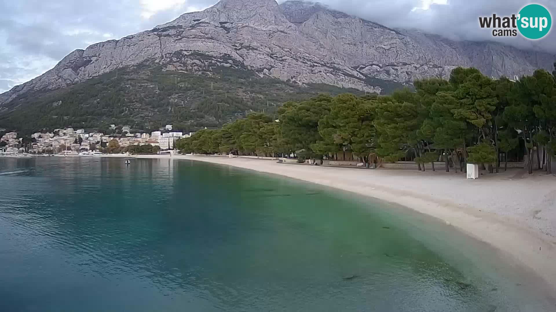 Webcam Live –  Baška Voda – Borik, Nikolina beach