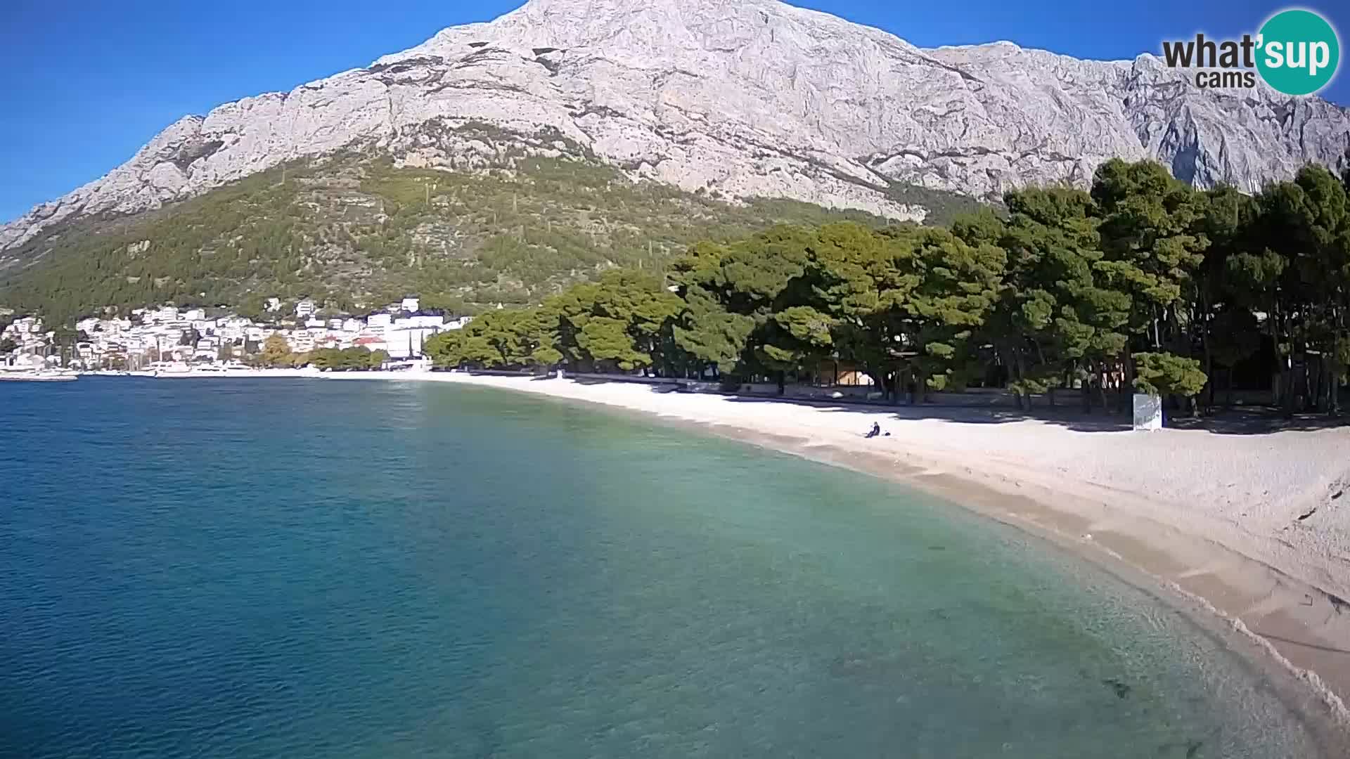 Webcam Baška Voda – Borik, Nikolina Strand