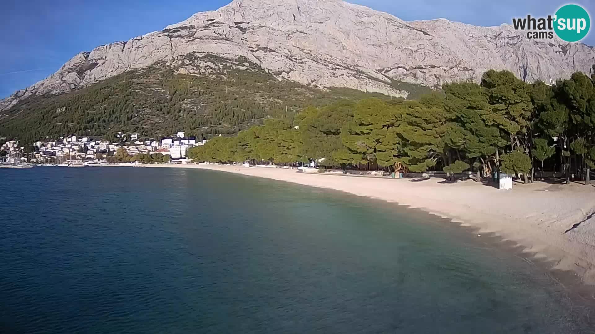 Webcam Baška Voda – Borik, Nikolina Strand