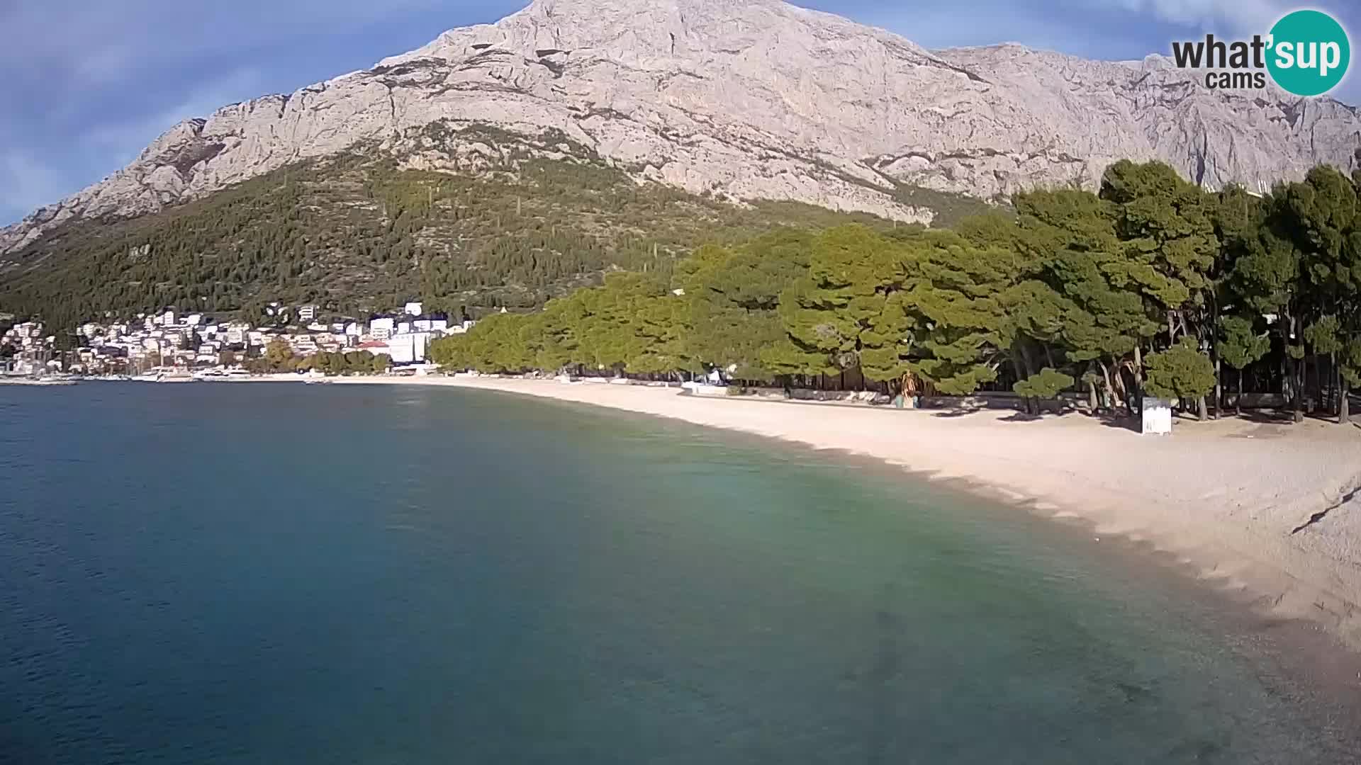 Webcam Baška Voda – Borik, Nikolina Strand