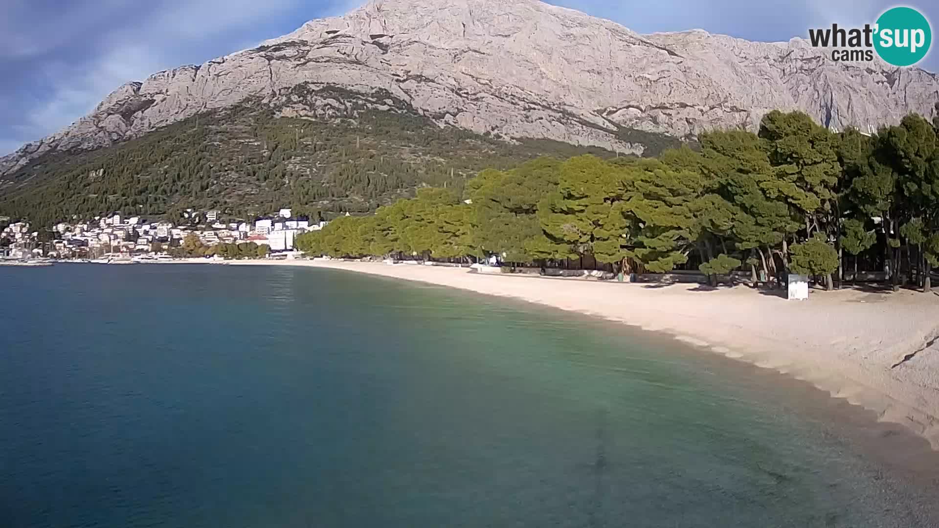 Webcam Baška Voda – Borik, Nikolina Strand