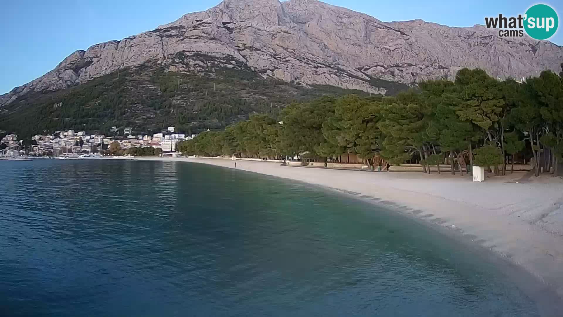 Webcam Baška Voda – Borik, Nikolina Strand