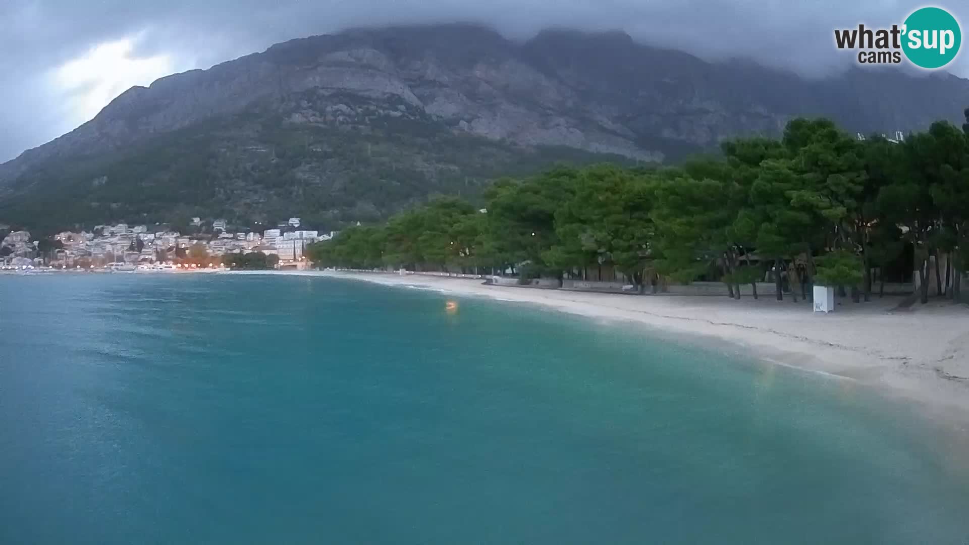 Webcam Baška Voda – Borik, Nikolina Strand