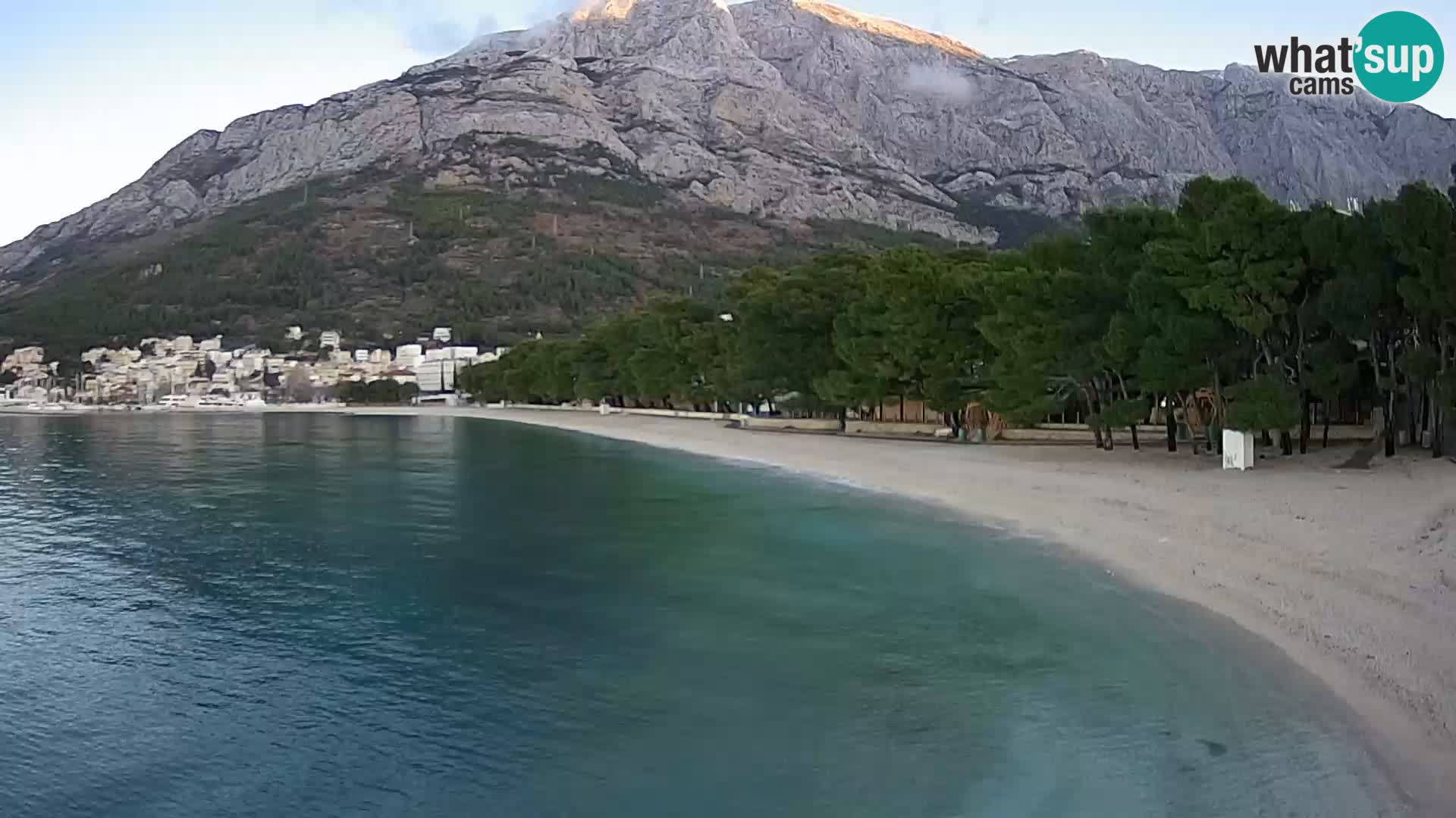 Webcam Live –  Baška Voda – Borik, Nikolina beach